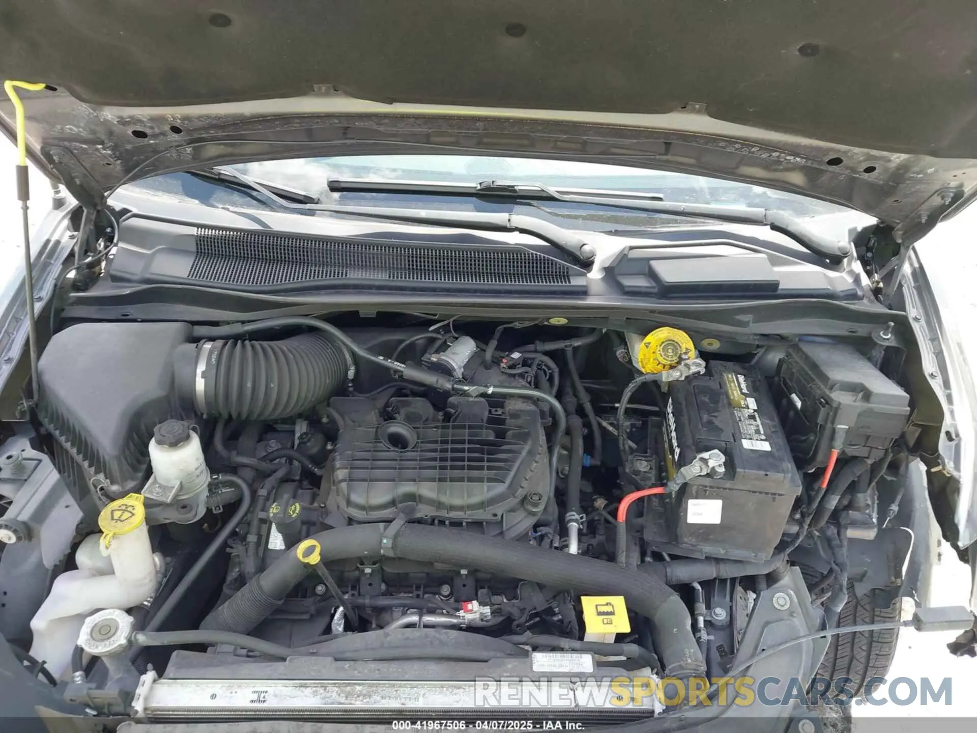 10 Фотография поврежденного автомобиля 2C4RDGCG1KR758127 DODGE GRAND CARAVAN 2019