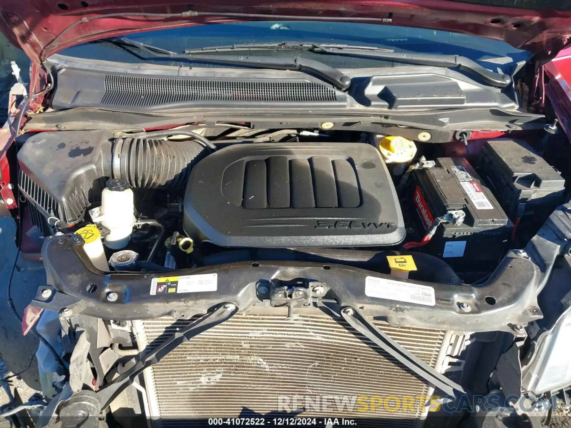 10 Фотография поврежденного автомобиля 2C4RDGCG2KR620130 DODGE GRAND CARAVAN 2019
