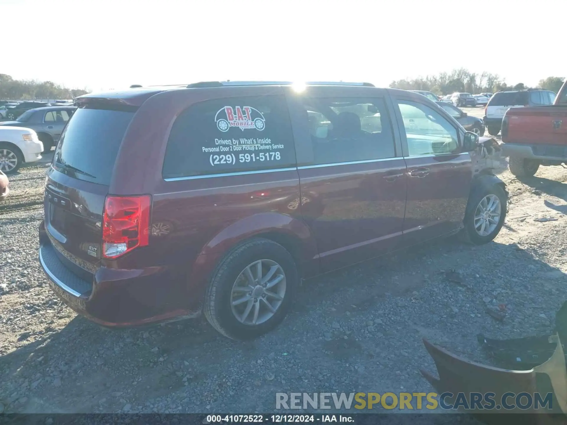 4 Фотография поврежденного автомобиля 2C4RDGCG2KR620130 DODGE GRAND CARAVAN 2019