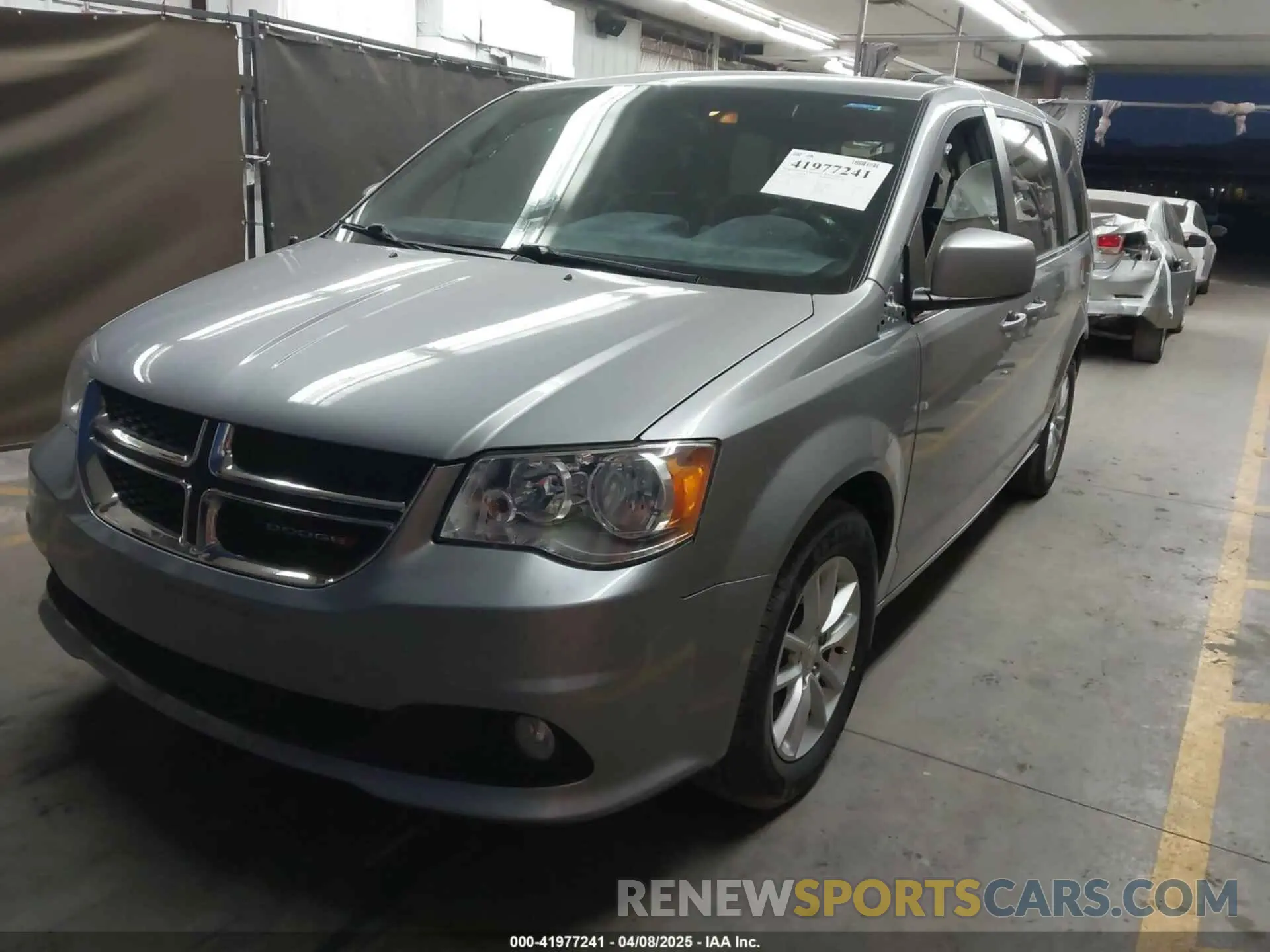 2 Фотография поврежденного автомобиля 2C4RDGCG4KR748305 DODGE GRAND CARAVAN 2019