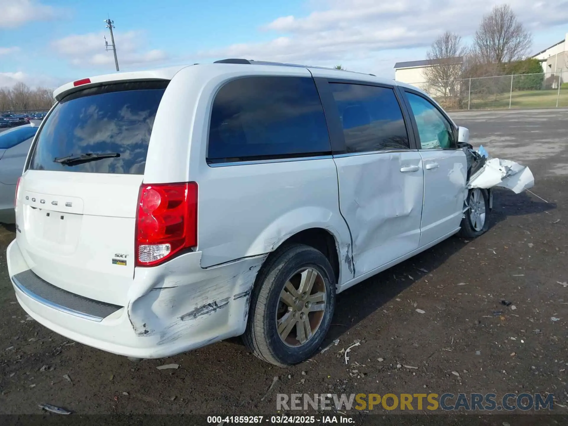 4 Фотография поврежденного автомобиля 2C4RDGCG4KR771745 DODGE GRAND CARAVAN 2019