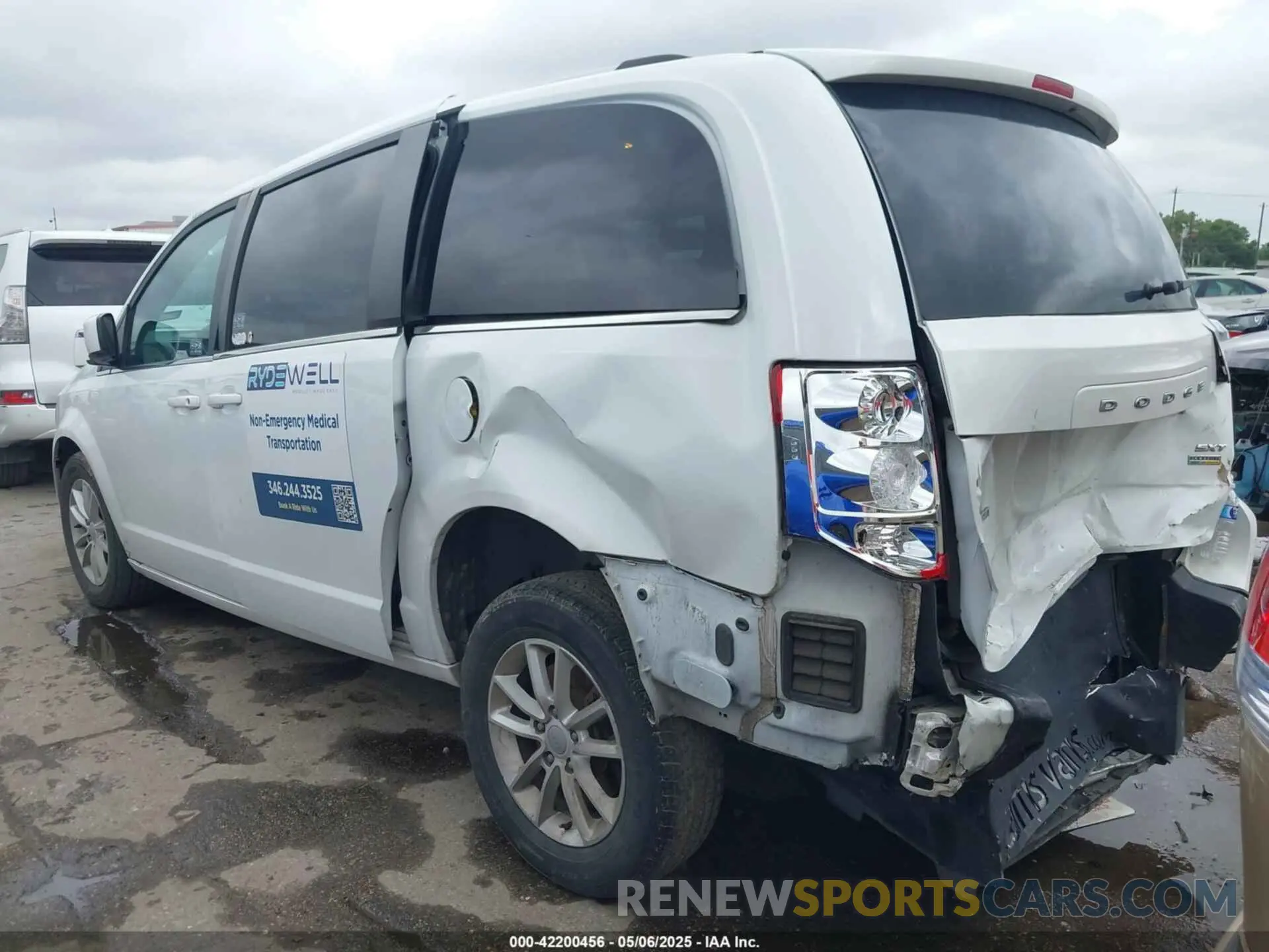 3 Фотография поврежденного автомобиля 2C4RDGCG5KR636242 DODGE GRAND CARAVAN 2019