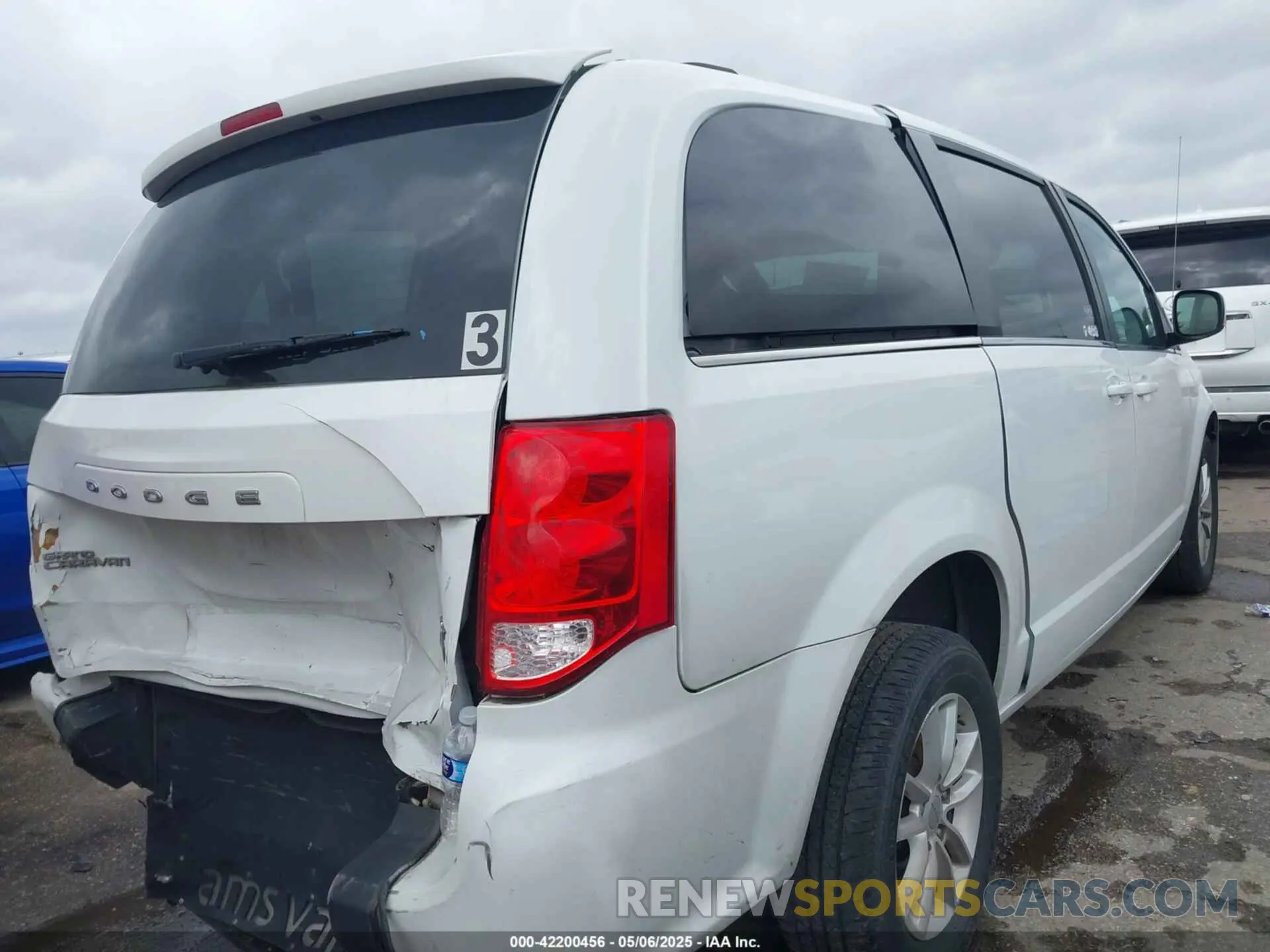 4 Фотография поврежденного автомобиля 2C4RDGCG5KR636242 DODGE GRAND CARAVAN 2019