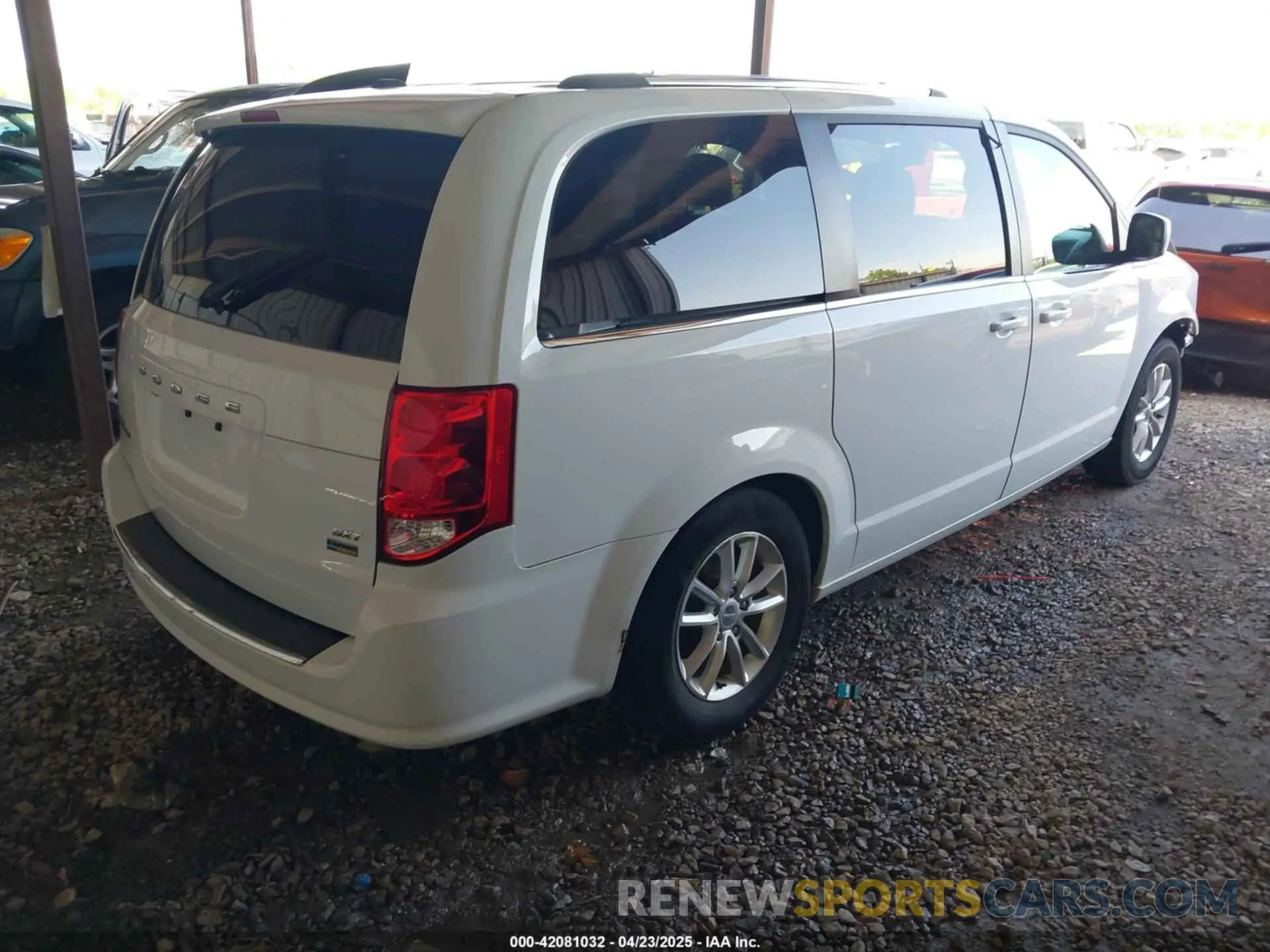 4 Фотография поврежденного автомобиля 2C4RDGCG7KR677214 DODGE GRAND CARAVAN 2019
