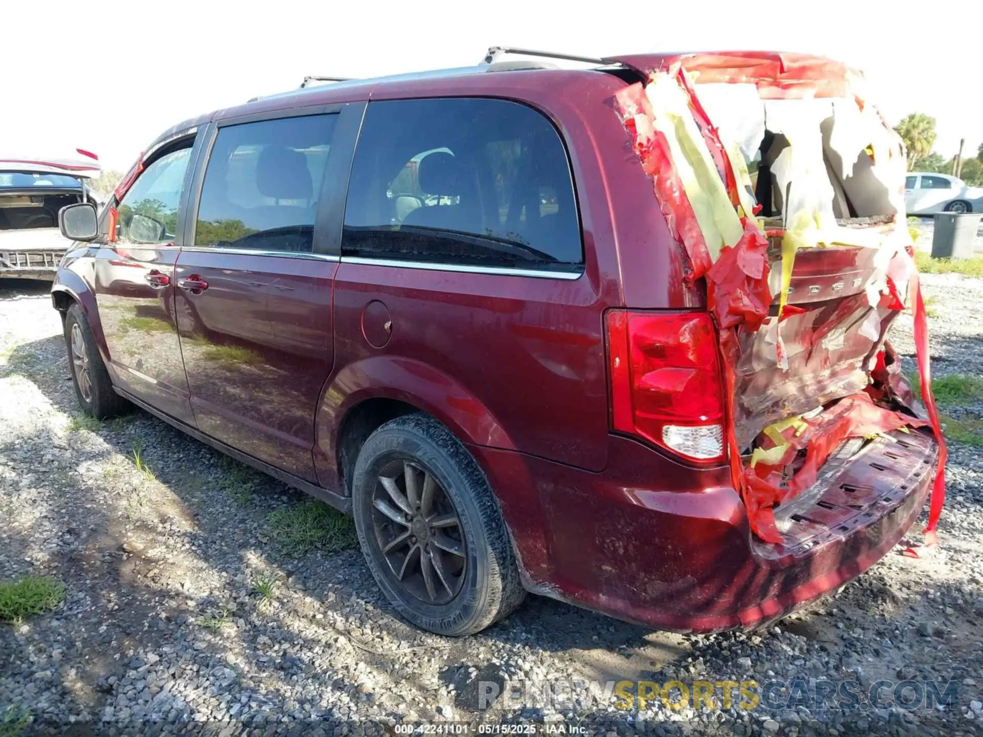 3 Фотография поврежденного автомобиля 2C4RDGCG9KR542185 DODGE GRAND CARAVAN 2019