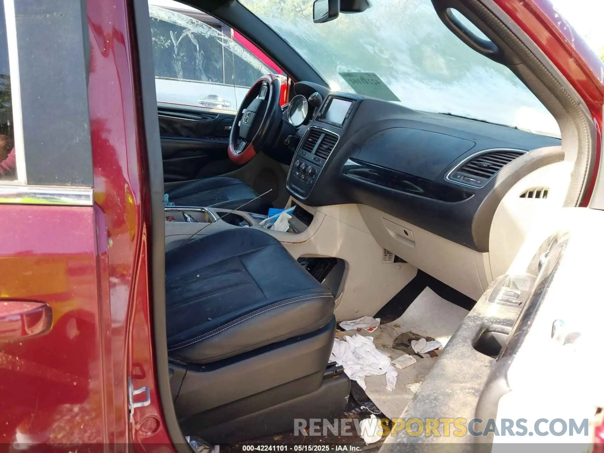 5 Фотография поврежденного автомобиля 2C4RDGCG9KR542185 DODGE GRAND CARAVAN 2019