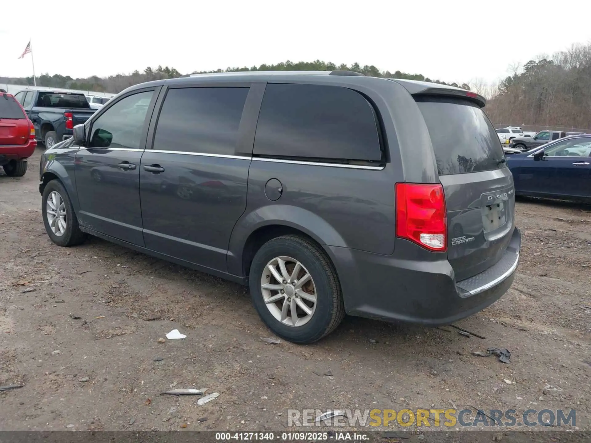 3 Фотография поврежденного автомобиля 2C4RDGCG9KR544681 DODGE GRAND CARAVAN 2019