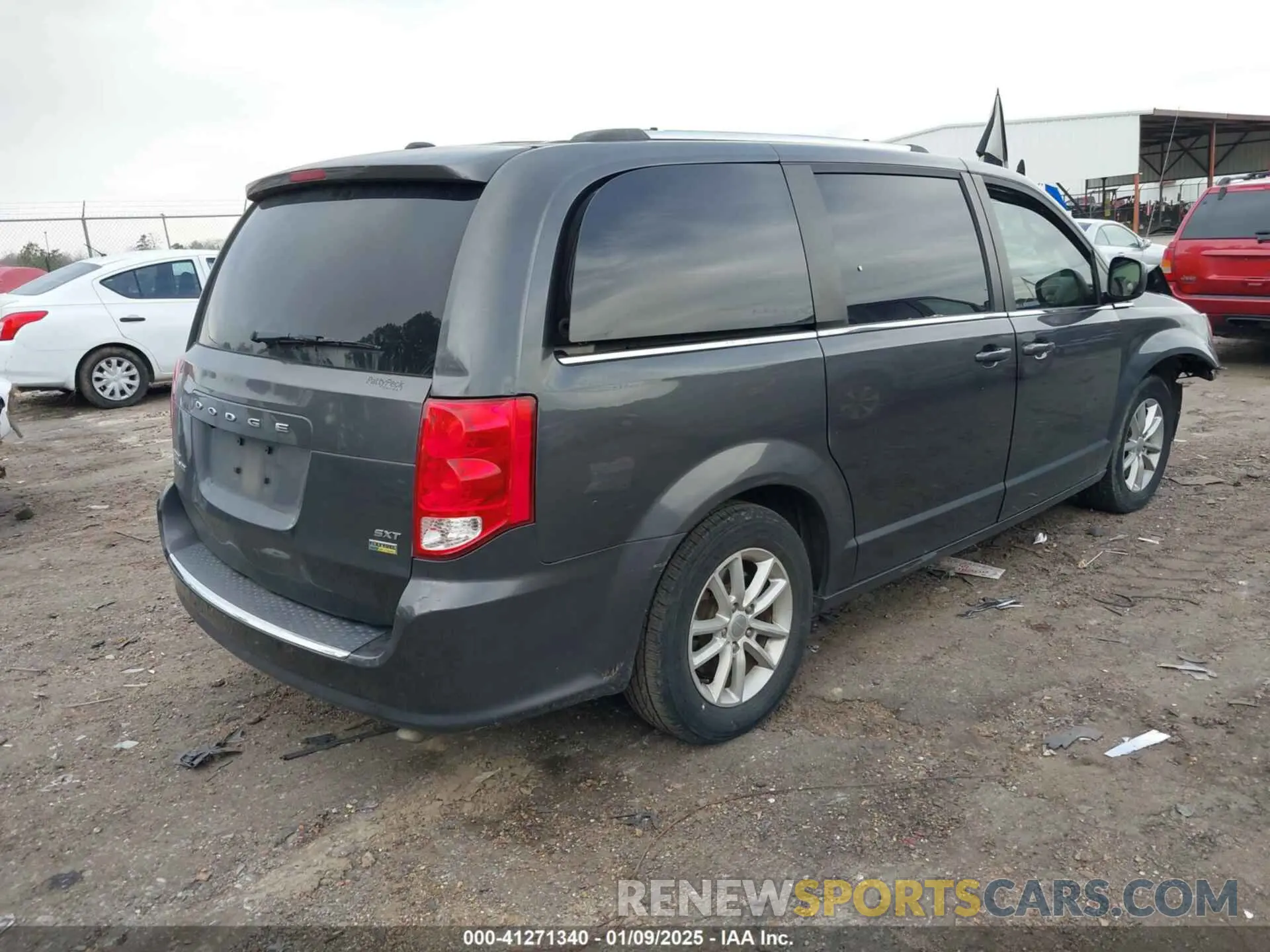 4 Фотография поврежденного автомобиля 2C4RDGCG9KR544681 DODGE GRAND CARAVAN 2019