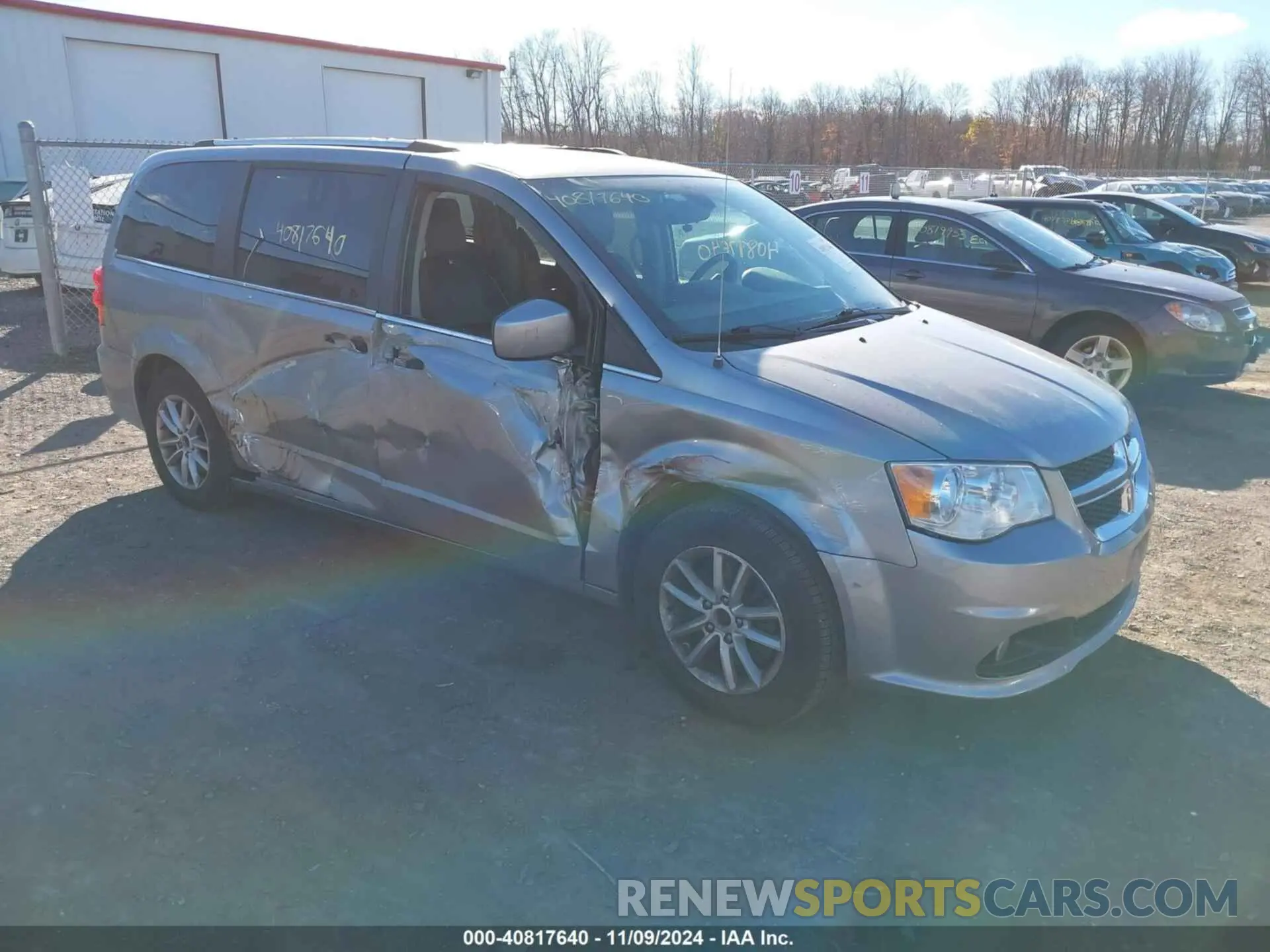 1 Фотография поврежденного автомобиля 2C4RDGCG9KR598952 DODGE GRAND CARAVAN 2019