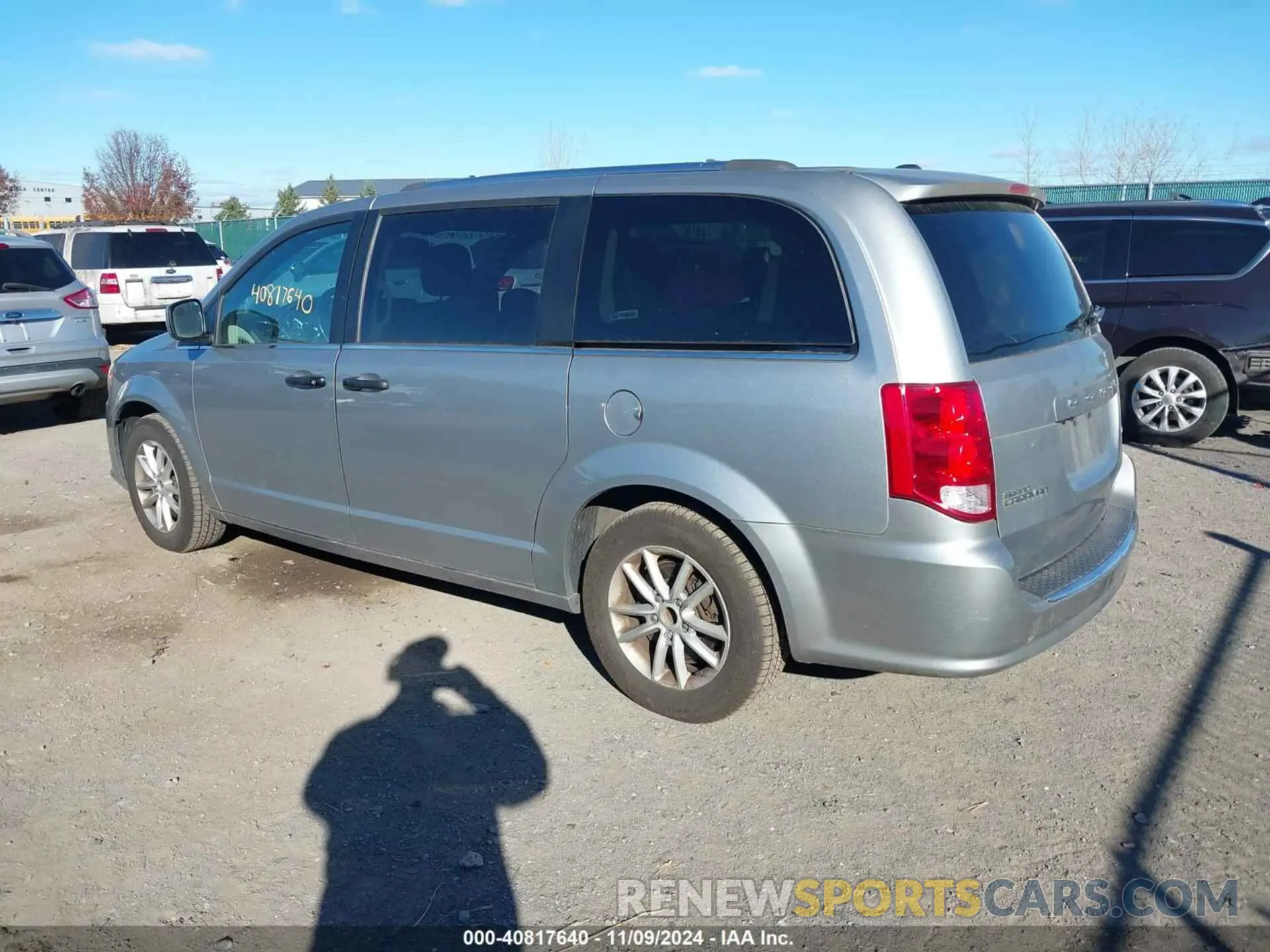 3 Фотография поврежденного автомобиля 2C4RDGCG9KR598952 DODGE GRAND CARAVAN 2019