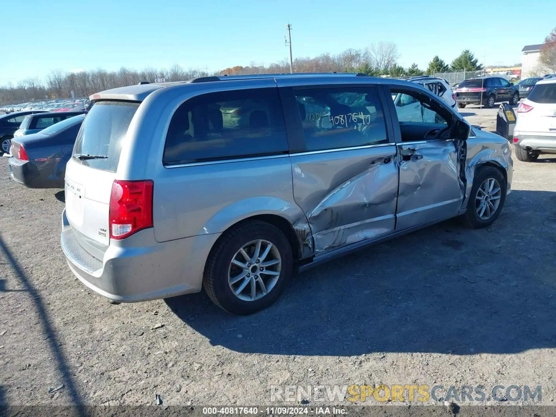 4 Фотография поврежденного автомобиля 2C4RDGCG9KR598952 DODGE GRAND CARAVAN 2019