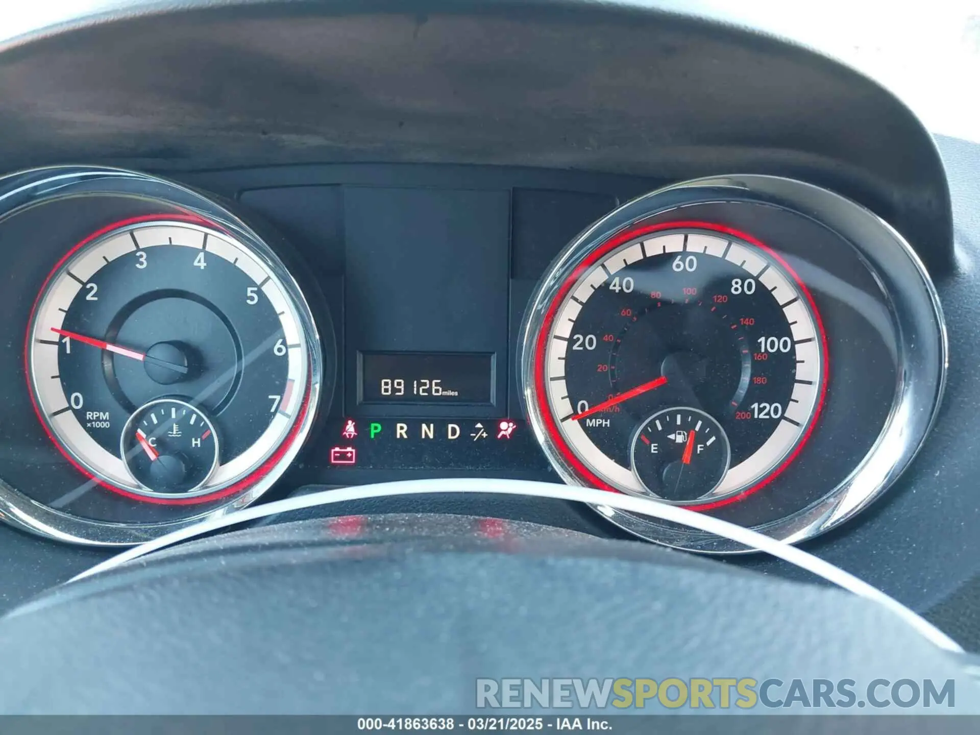 7 Photograph of a damaged car 2C4RDGCG9KR761325 DODGE GRAND CARAVAN 2019