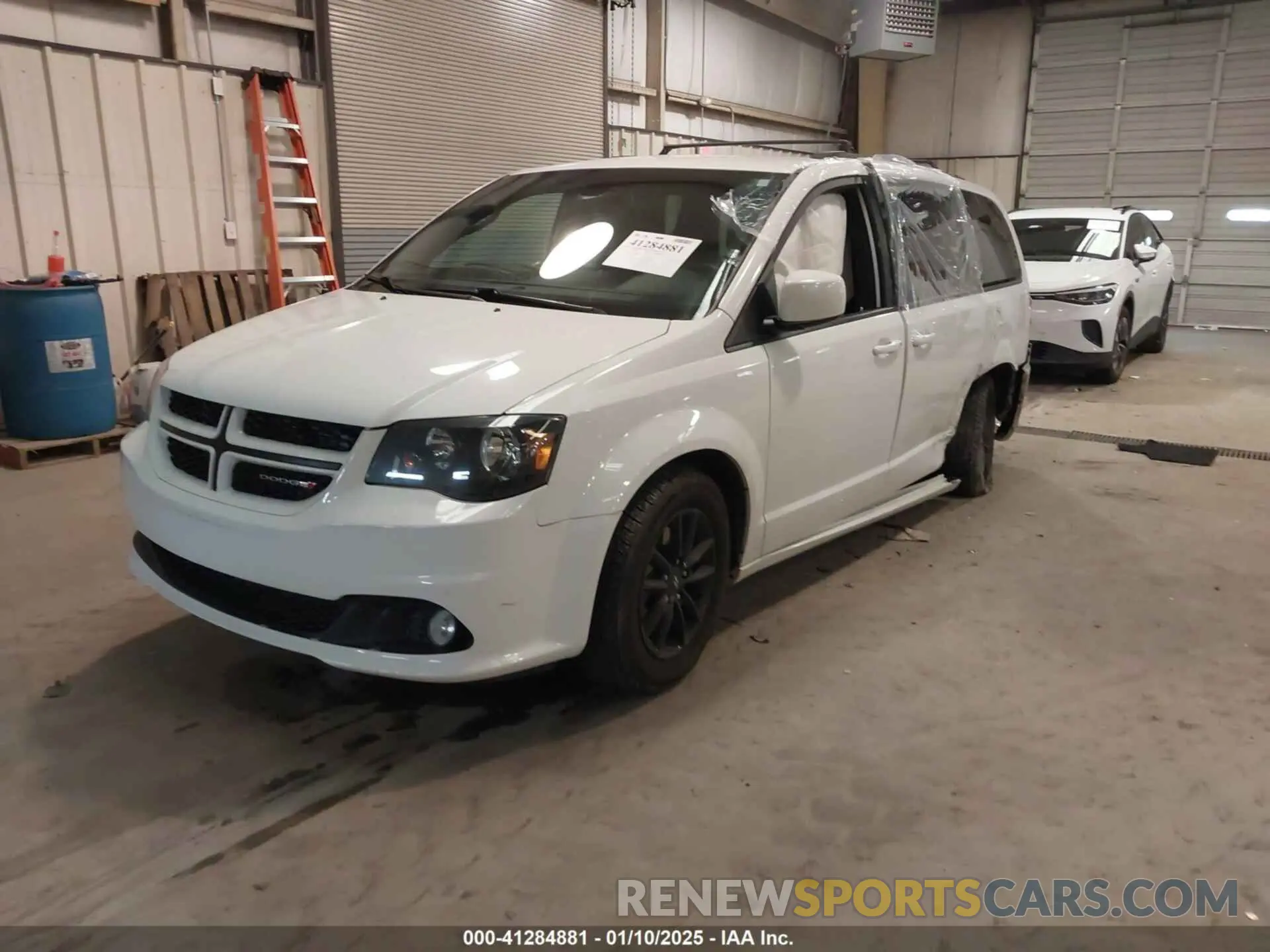 2 Фотография поврежденного автомобиля 2C4RDGEG0KR787101 DODGE GRAND CARAVAN 2019