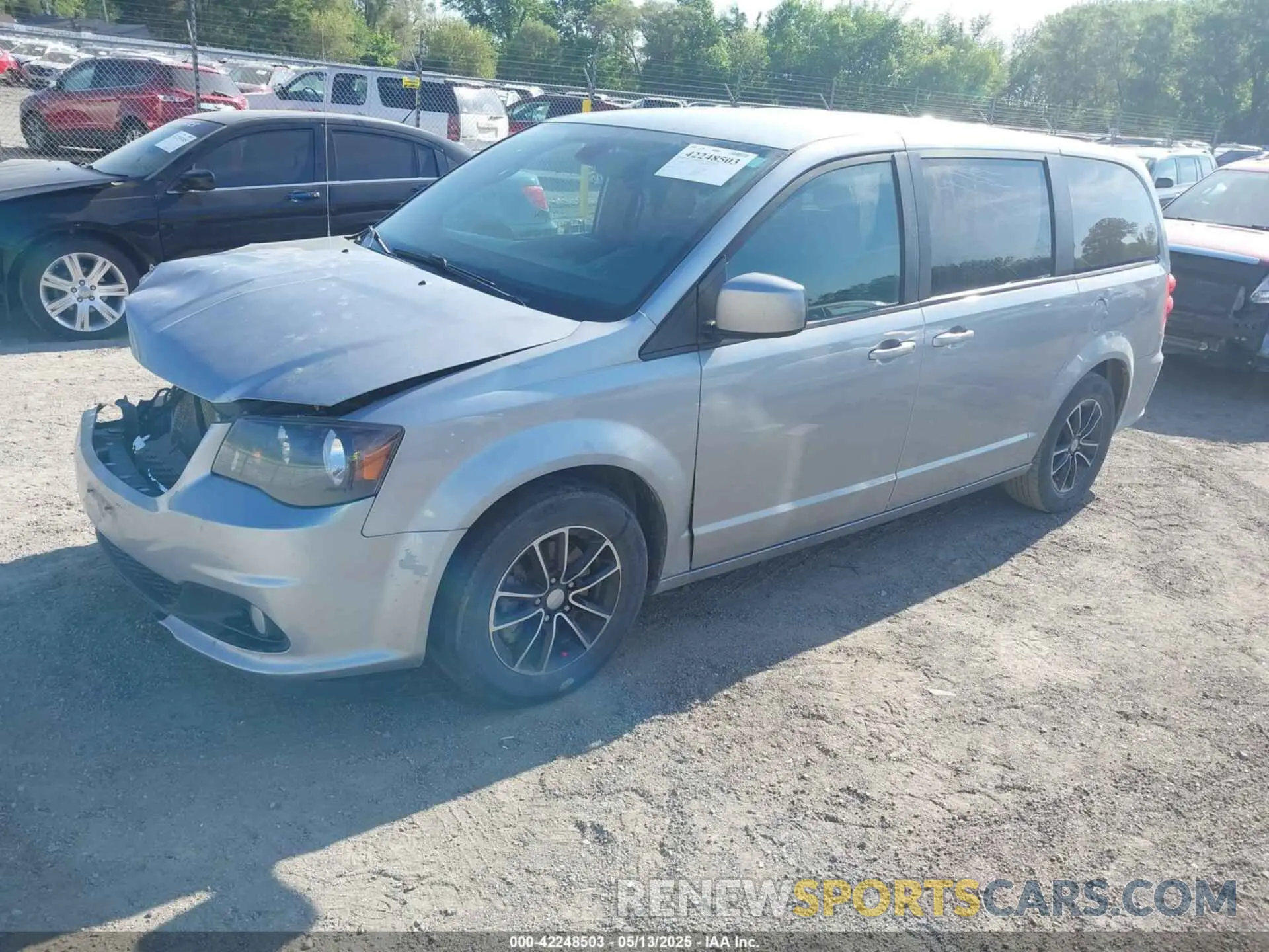 2 Фотография поврежденного автомобиля 2C4RDGEG1KR658350 DODGE GRAND CARAVAN 2019