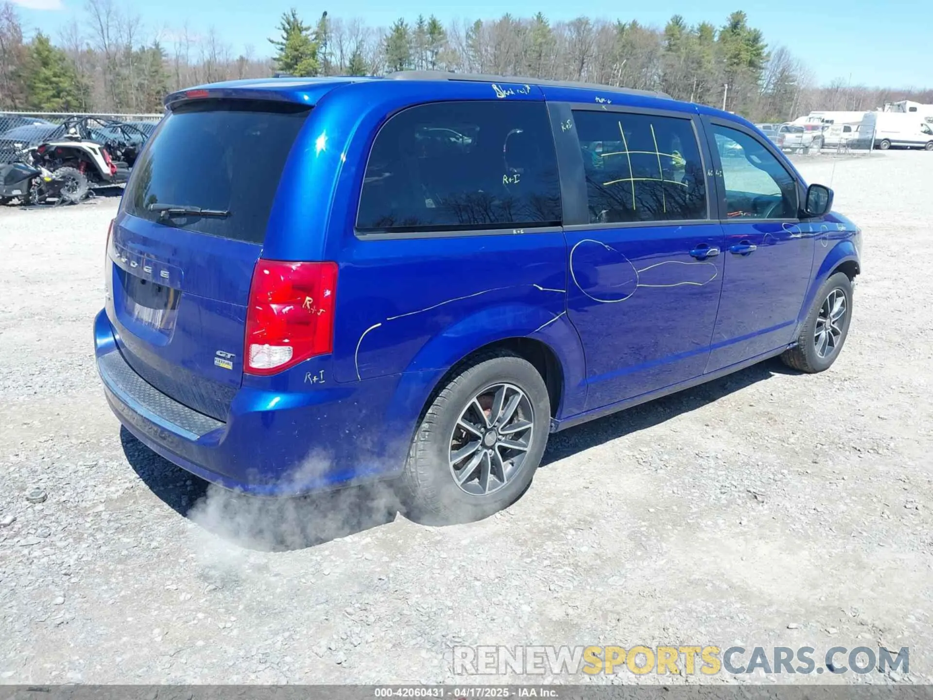 4 Фотография поврежденного автомобиля 2C4RDGEG2KR563179 DODGE GRAND CARAVAN 2019