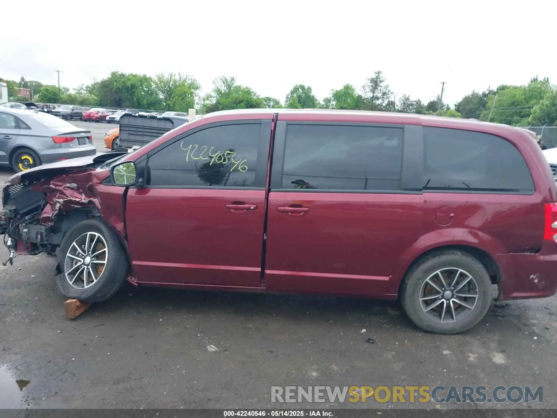 15 Фотография поврежденного автомобиля 2C4RDGEG2KR617905 DODGE GRAND CARAVAN 2019