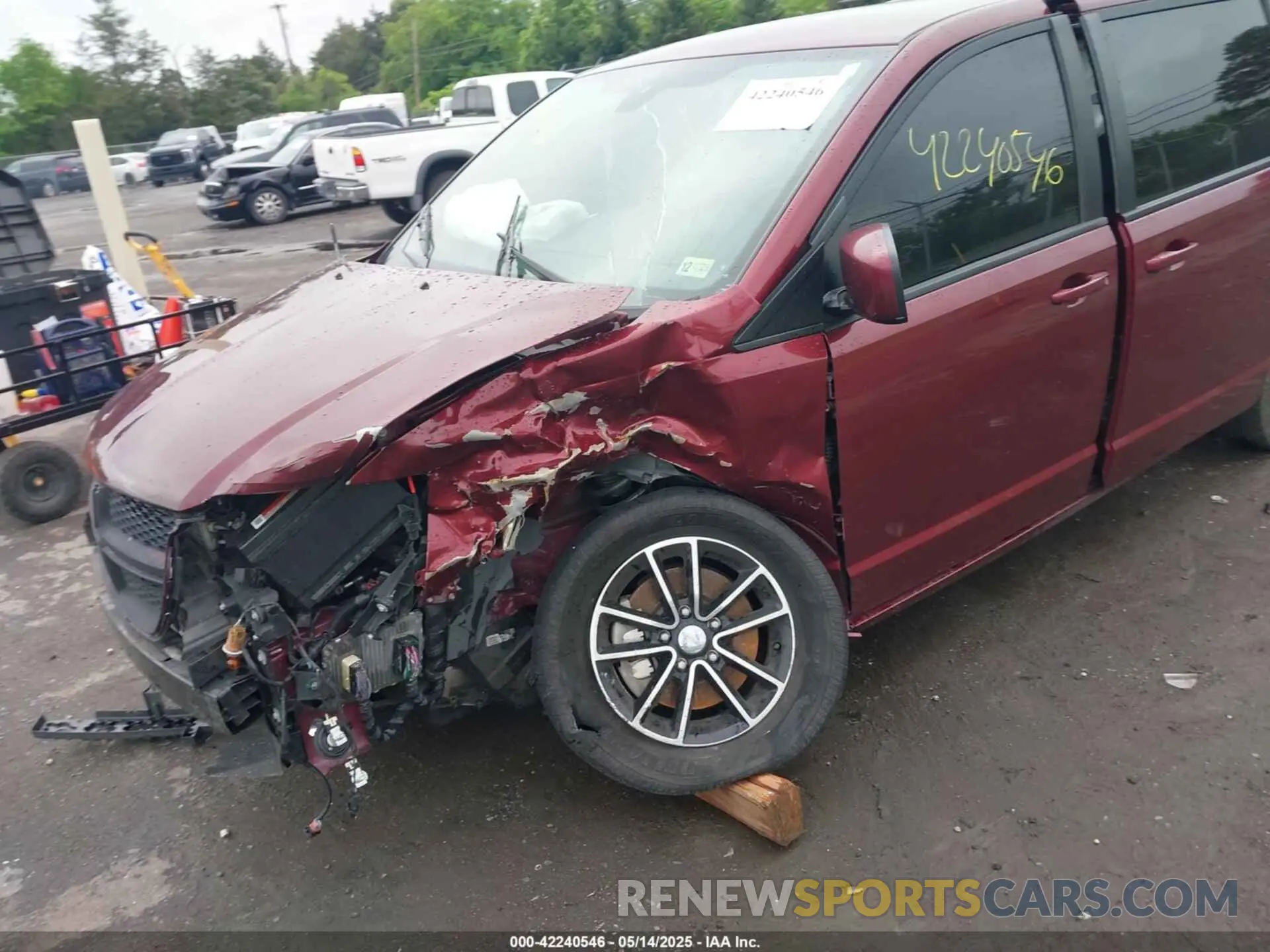 6 Фотография поврежденного автомобиля 2C4RDGEG2KR617905 DODGE GRAND CARAVAN 2019