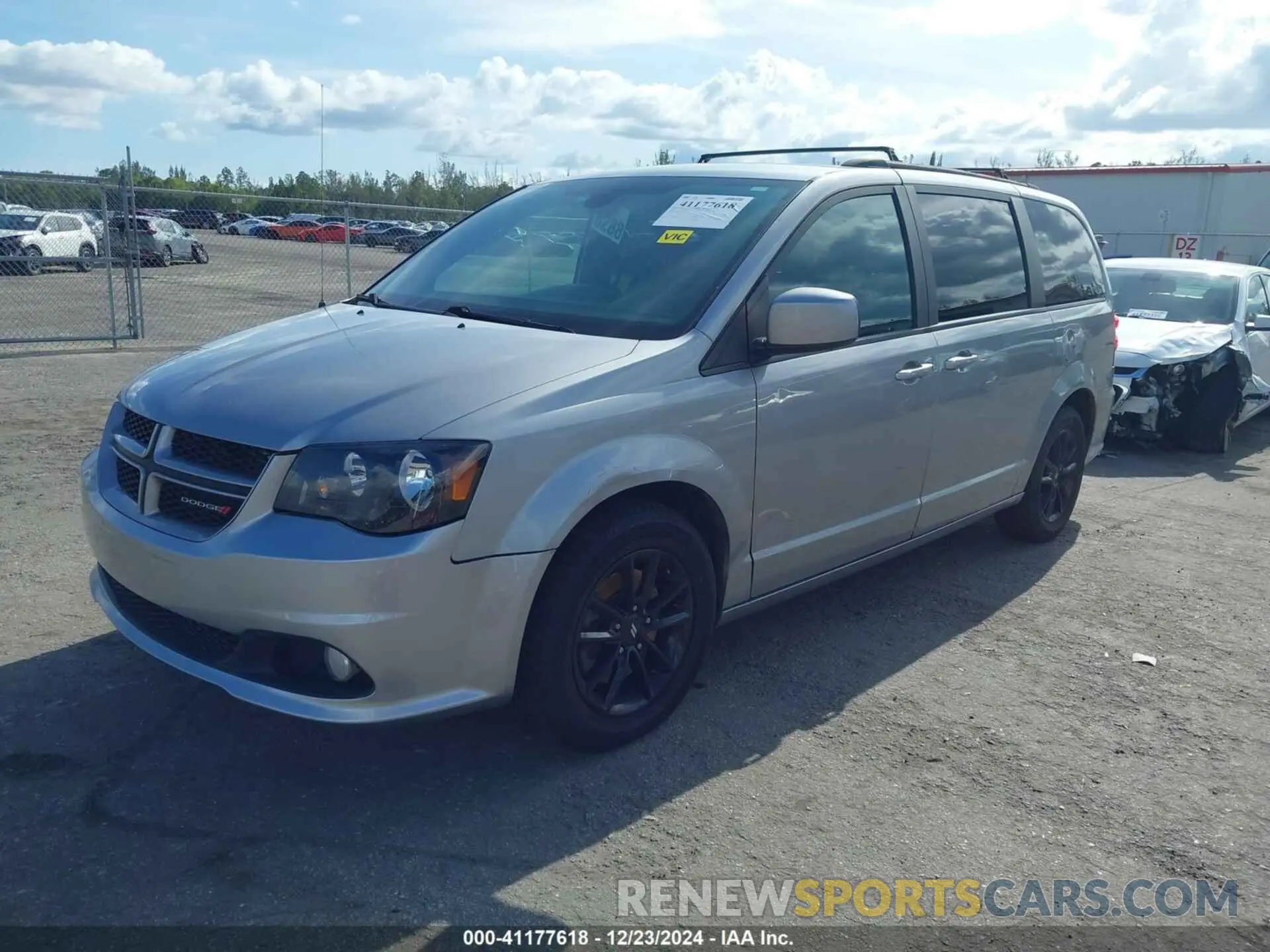 2 Фотография поврежденного автомобиля 2C4RDGEG2KR736330 DODGE GRAND CARAVAN 2019