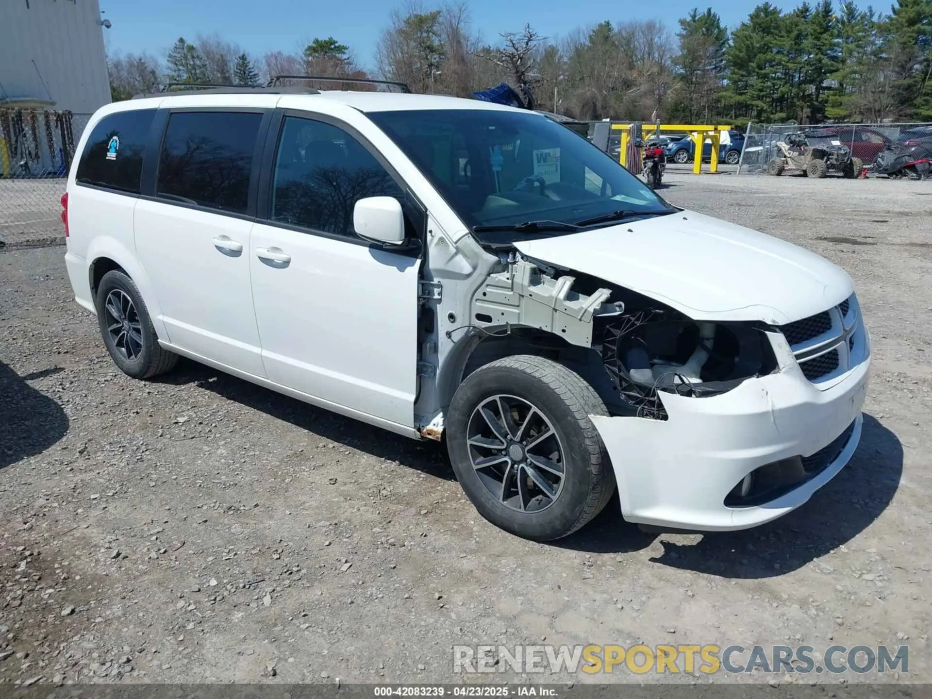 1 Фотография поврежденного автомобиля 2C4RDGEG3KR562364 DODGE GRAND CARAVAN 2019