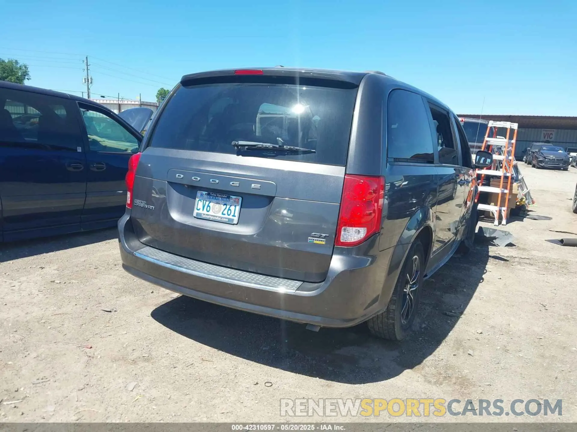 4 Фотография поврежденного автомобиля 2C4RDGEG7KR561945 DODGE GRAND CARAVAN 2019
