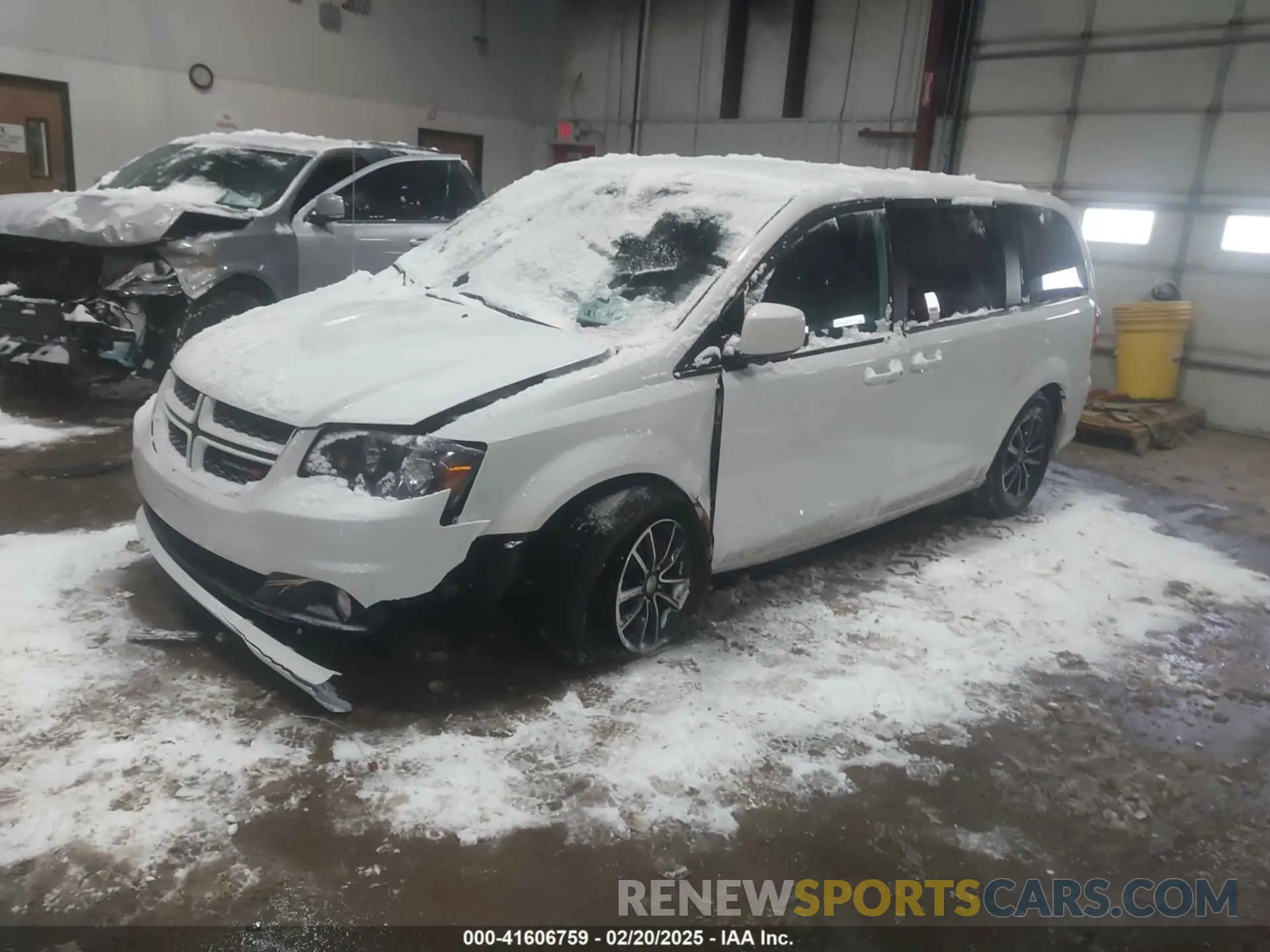 2 Фотография поврежденного автомобиля 2C4RDGEG8KR535015 DODGE GRAND CARAVAN 2019