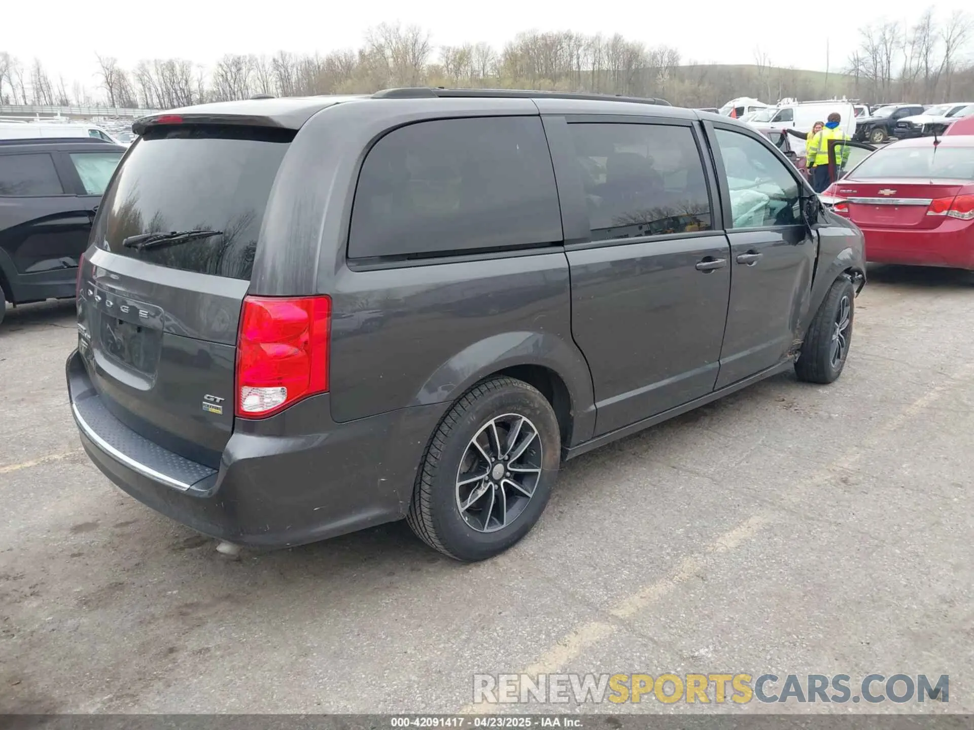 4 Фотография поврежденного автомобиля 2C4RDGEG8KR606486 DODGE GRAND CARAVAN 2019