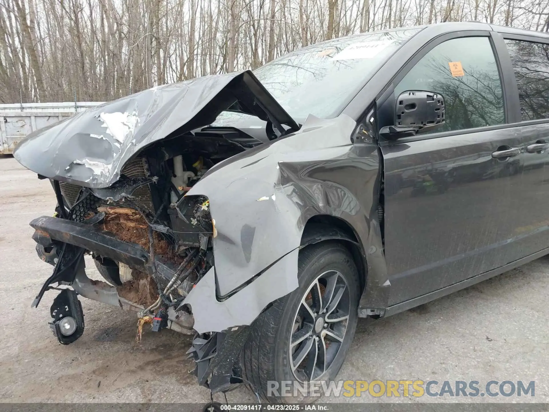 6 Фотография поврежденного автомобиля 2C4RDGEG8KR606486 DODGE GRAND CARAVAN 2019