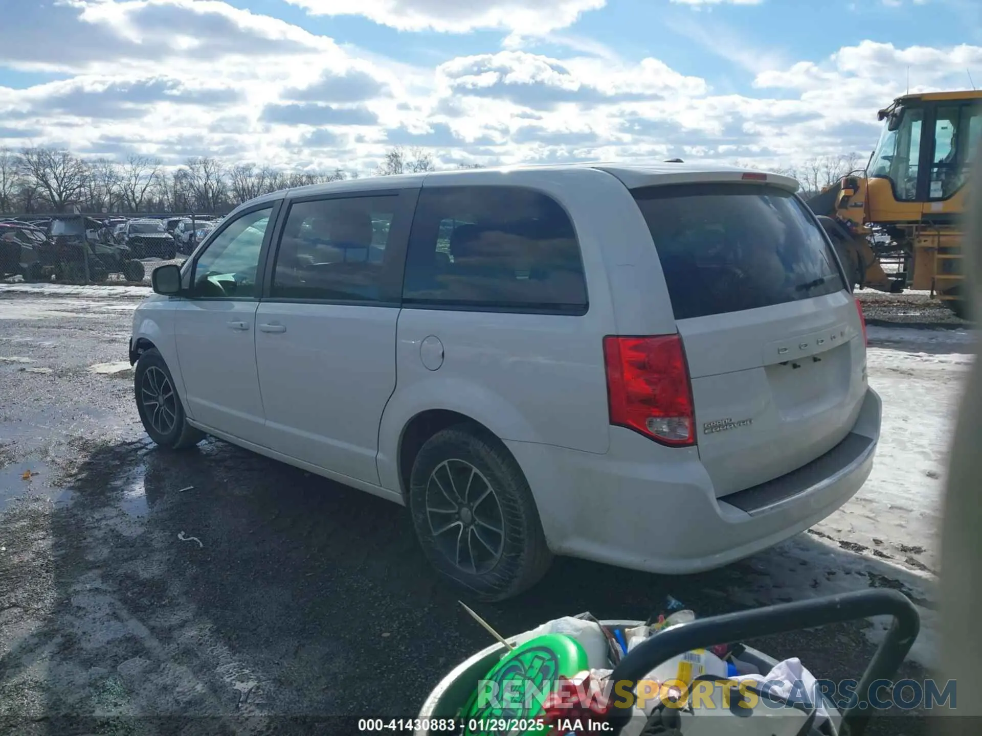 3 Фотография поврежденного автомобиля 2C4RDGEGXKR571286 DODGE GRAND CARAVAN 2019