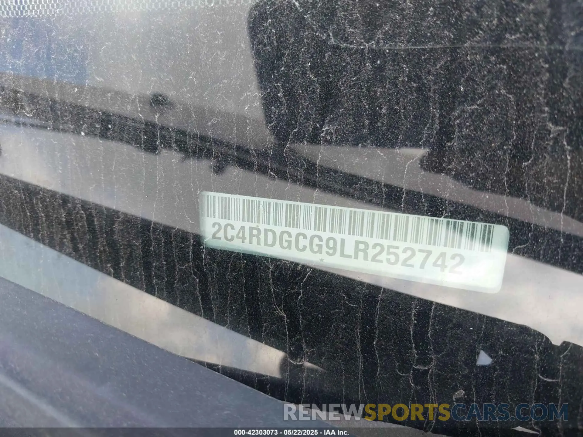 9 Фотография поврежденного автомобиля 2C4RDGCG9LR252742 DODGE GRAND CARAVAN 2020