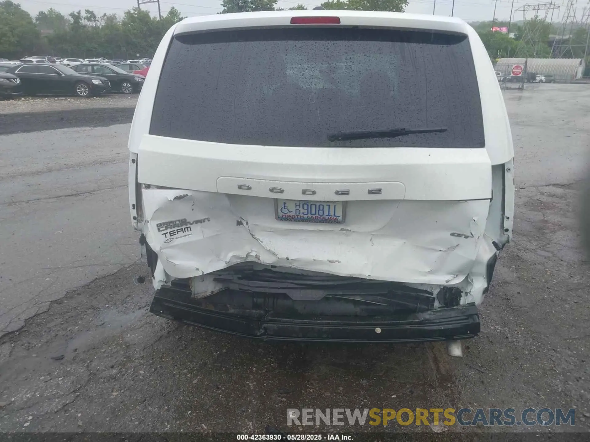 6 Фотография поврежденного автомобиля 2C4RDGEG7LR160378 DODGE GRAND CARAVAN 2020
