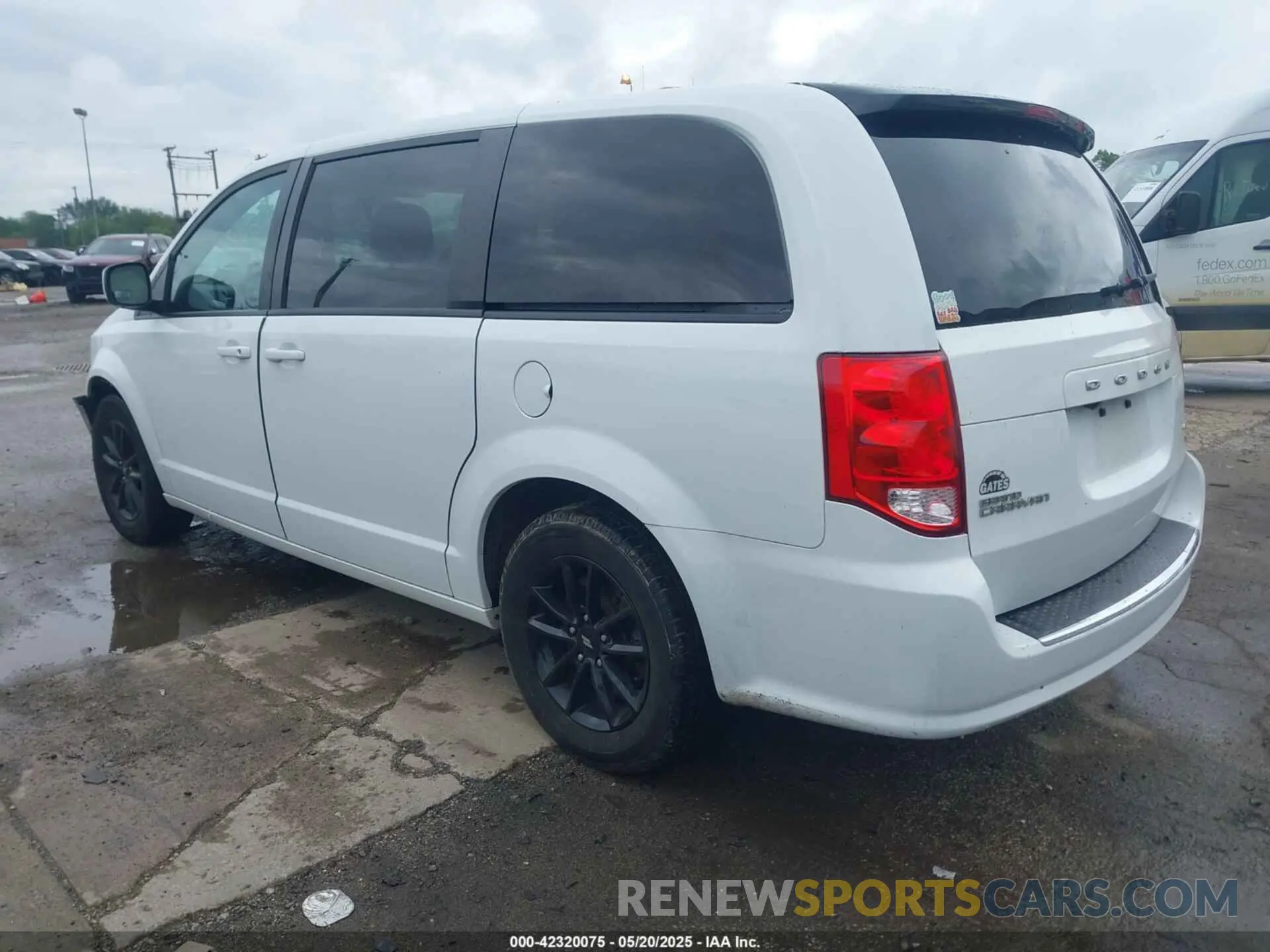 3 Фотография поврежденного автомобиля 2C4RDGEG8LR160325 DODGE GRAND CARAVAN 2020