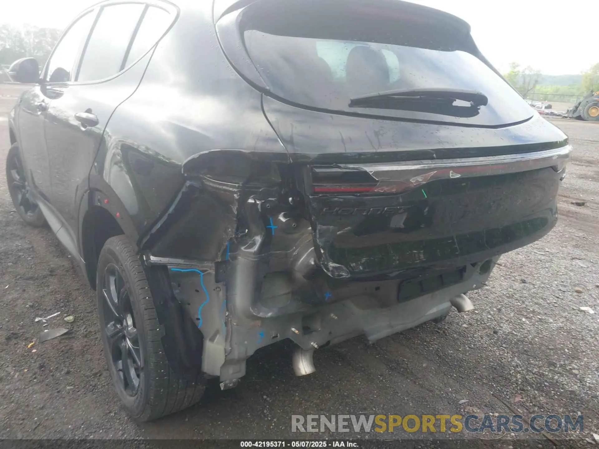 18 Photograph of a damaged car ZACNDFAN3R3A08602 DODGE HORNET 2024