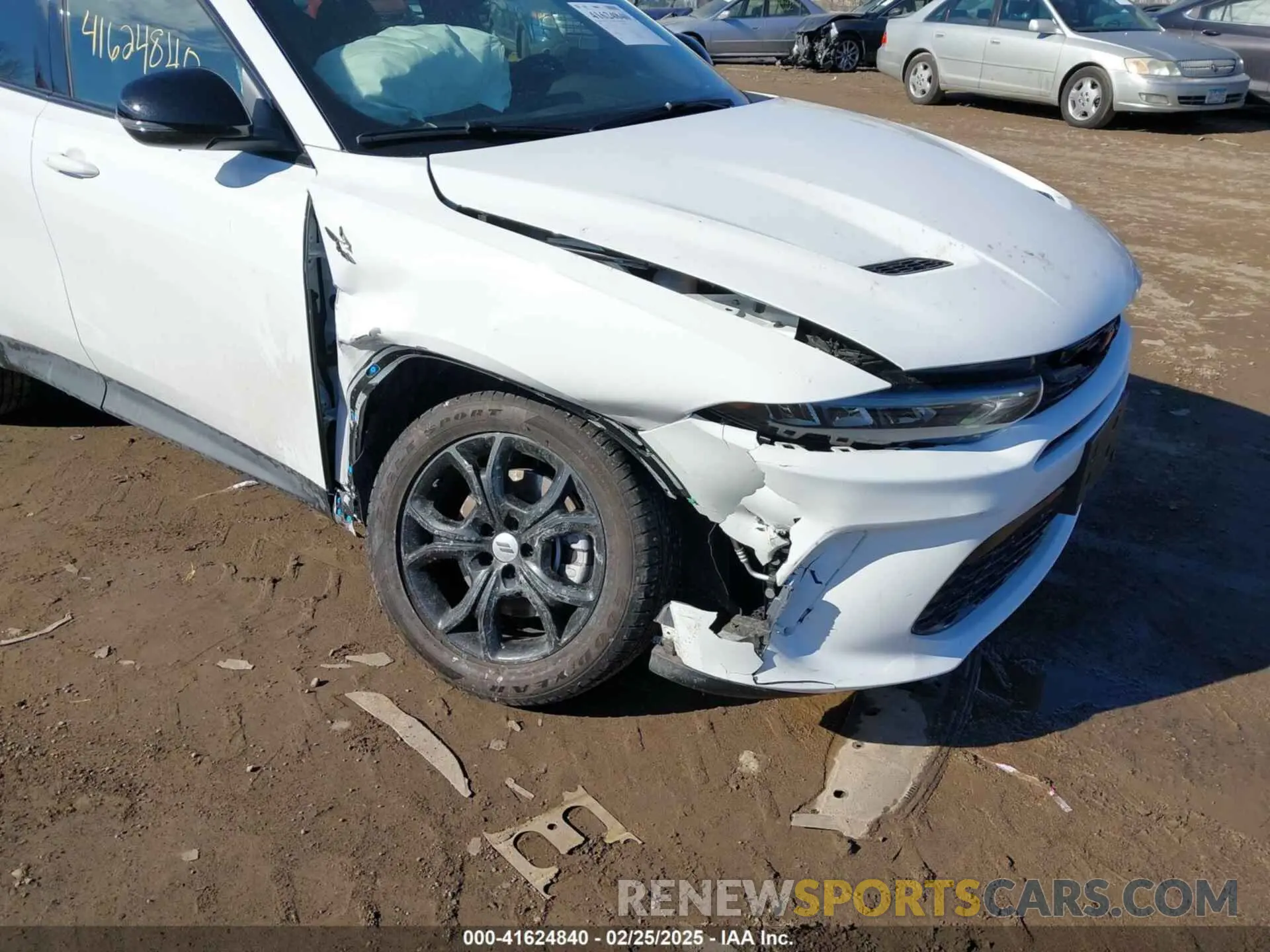 6 Photograph of a damaged car ZACNDFAN4R3A39440 DODGE HORNET 2024