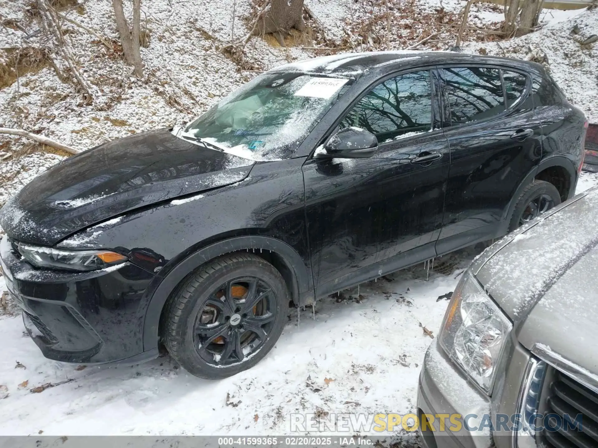 2 Photograph of a damaged car ZACNDFAN6R3A38323 DODGE HORNET 2024