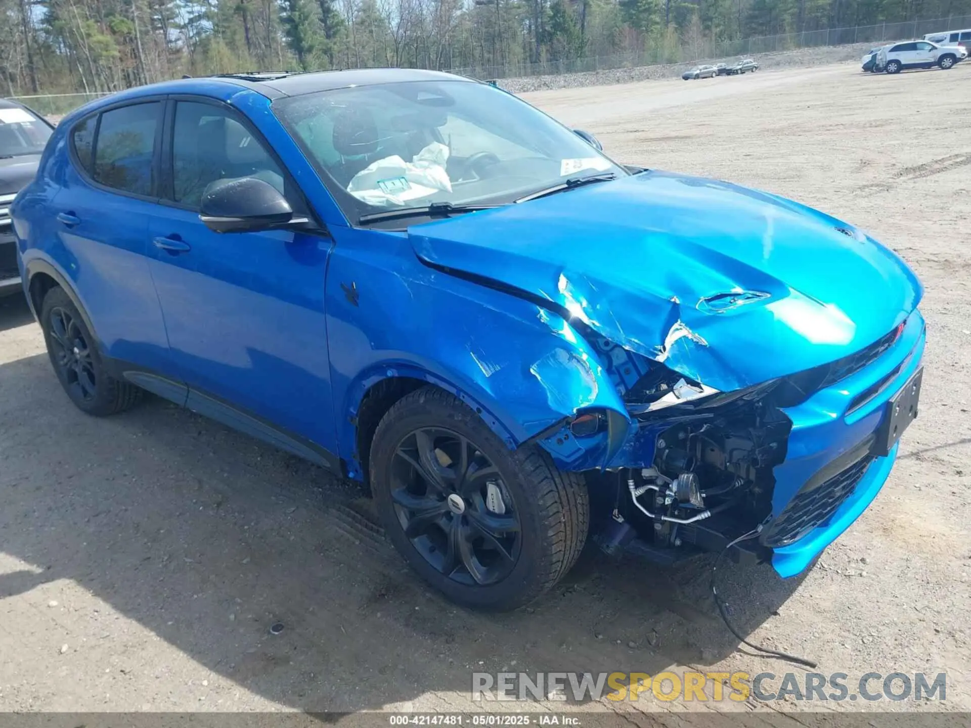 1 Photograph of a damaged car ZACPDFDW8R3A18734 DODGE HORNET 2024