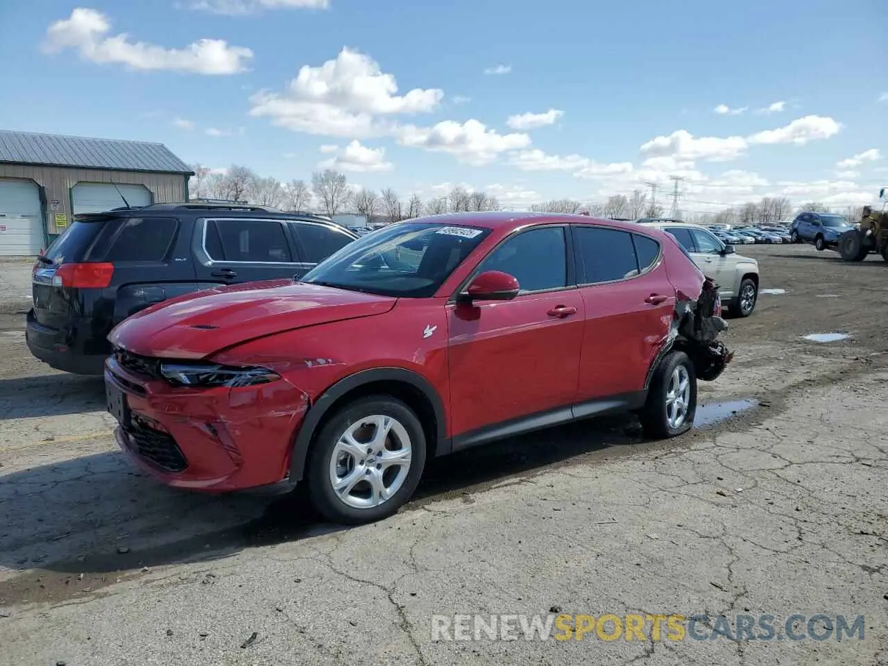 1 Photograph of a damaged car ZACNDFAN8P3A00475 DODGE HORNET GT 2023