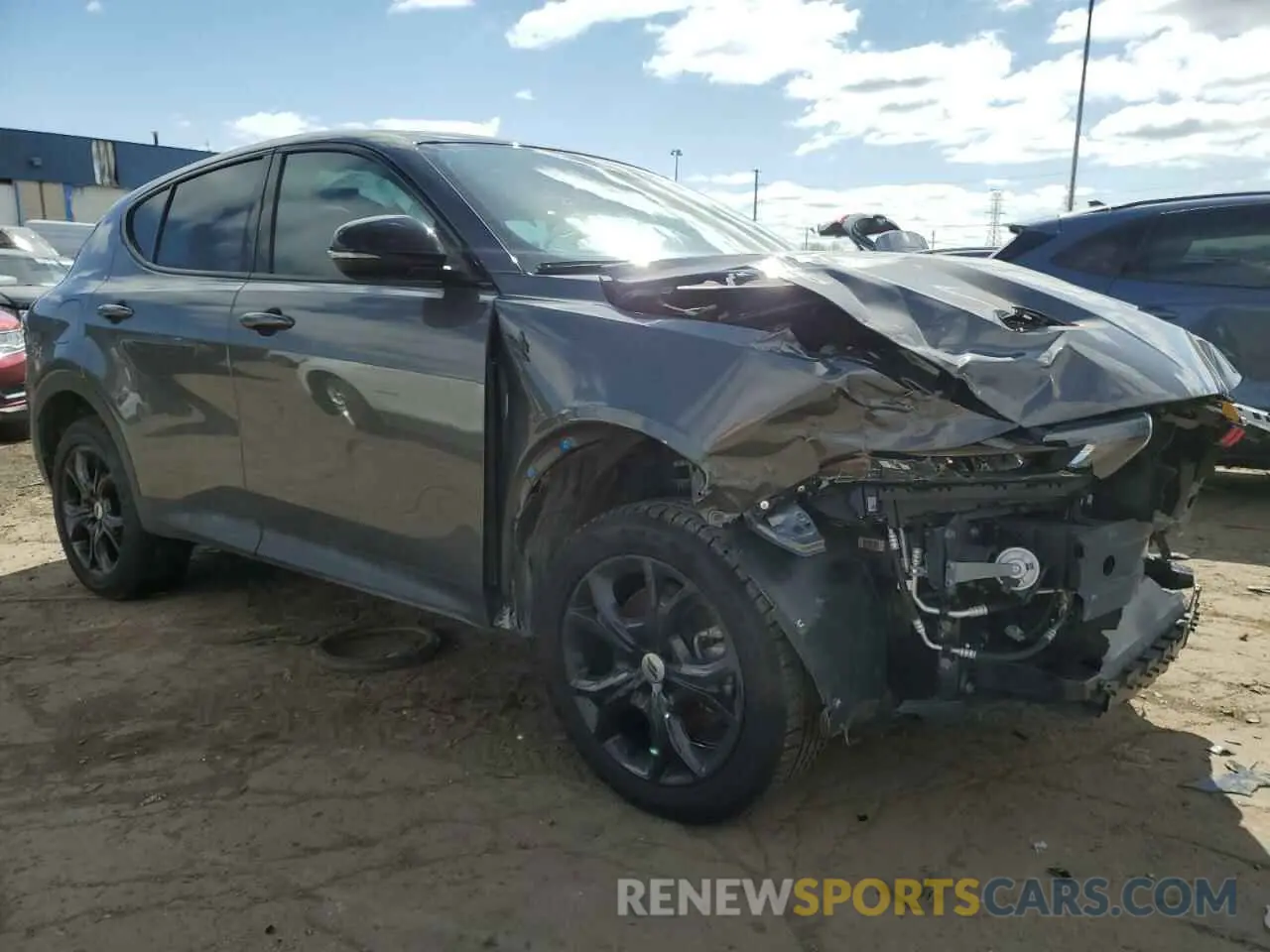 4 Photograph of a damaged car ZACNDFAN2R3A37928 DODGE HORNET GT 2024