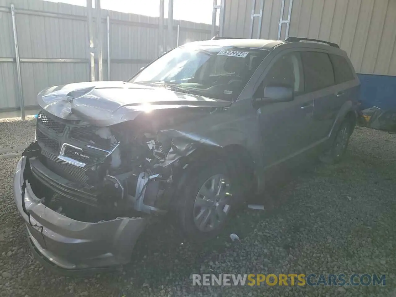 1 Photograph of a damaged car 3C4PDCAB3KT855978 DODGE JOURNEY 2019