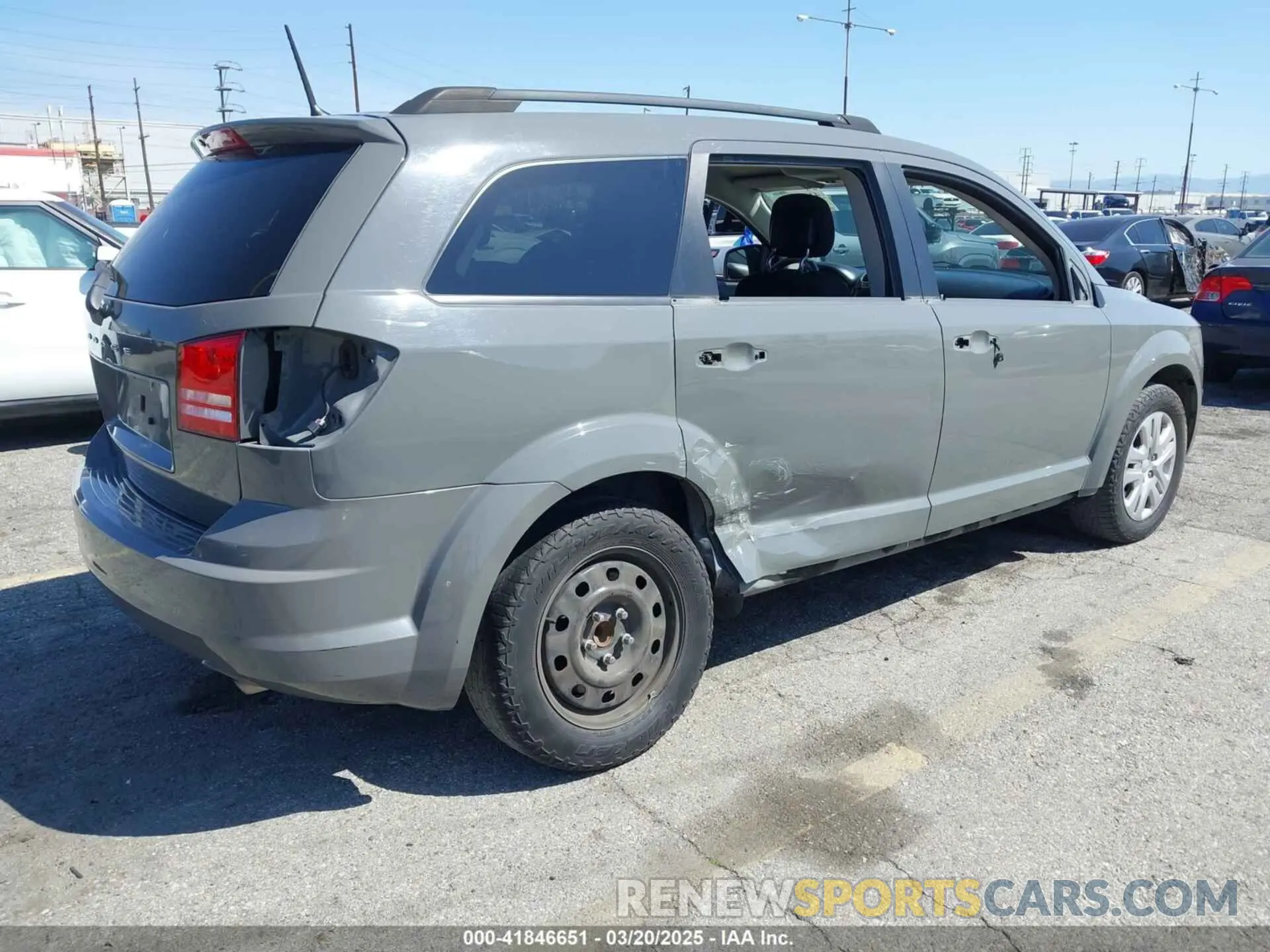 4 Фотография поврежденного автомобиля 3C4PDCAB4KT749734 DODGE JOURNEY 2019