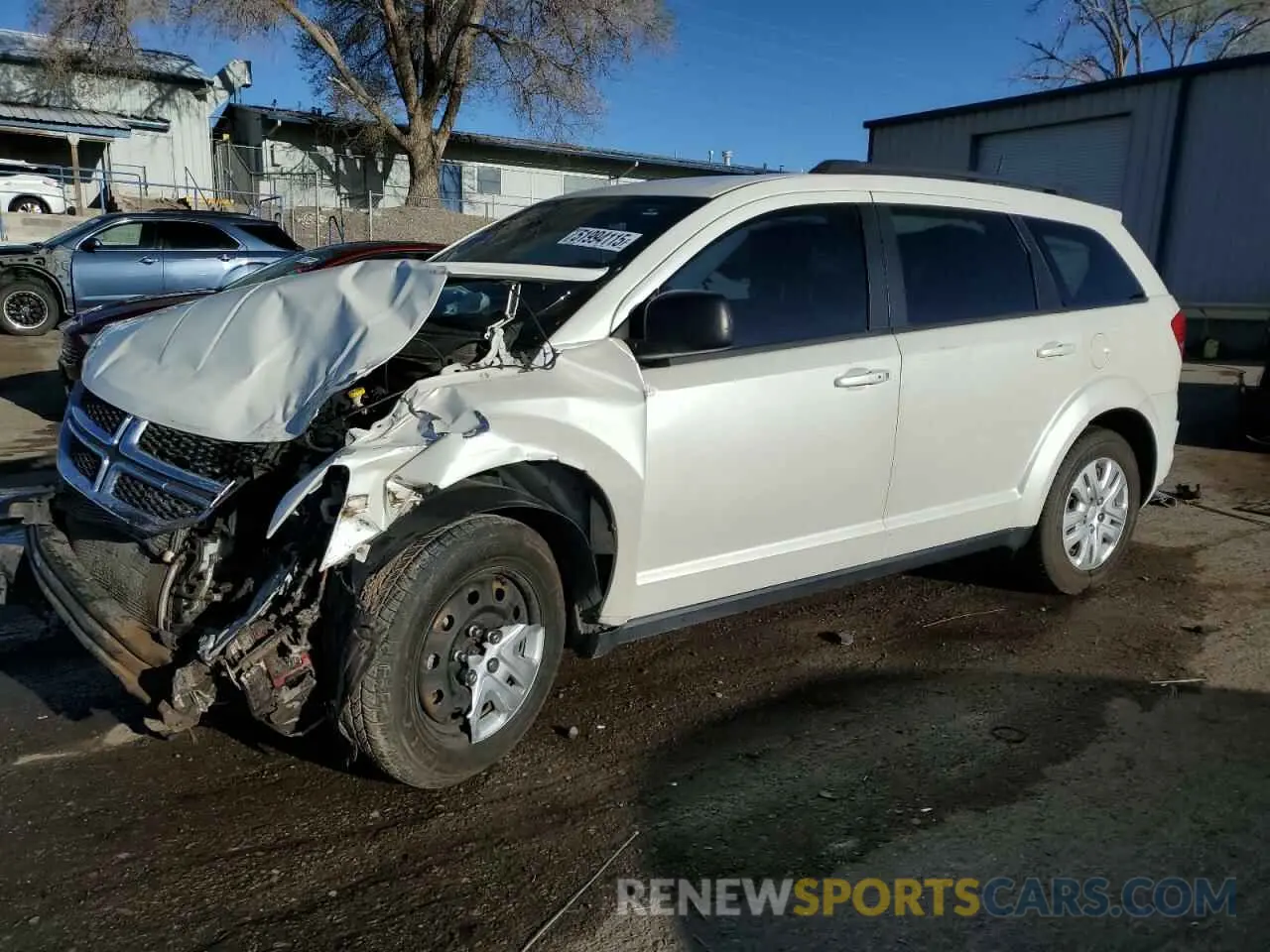 1 Фотография поврежденного автомобиля 3C4PDCAB7KT738145 DODGE JOURNEY 2019