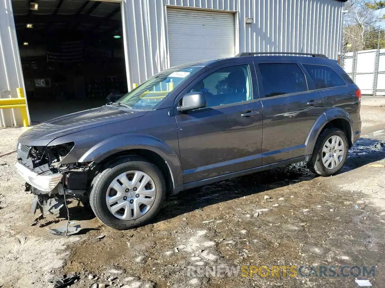 1 Фотография поврежденного автомобиля 3C4PDCAB7KT747038 DODGE JOURNEY 2019