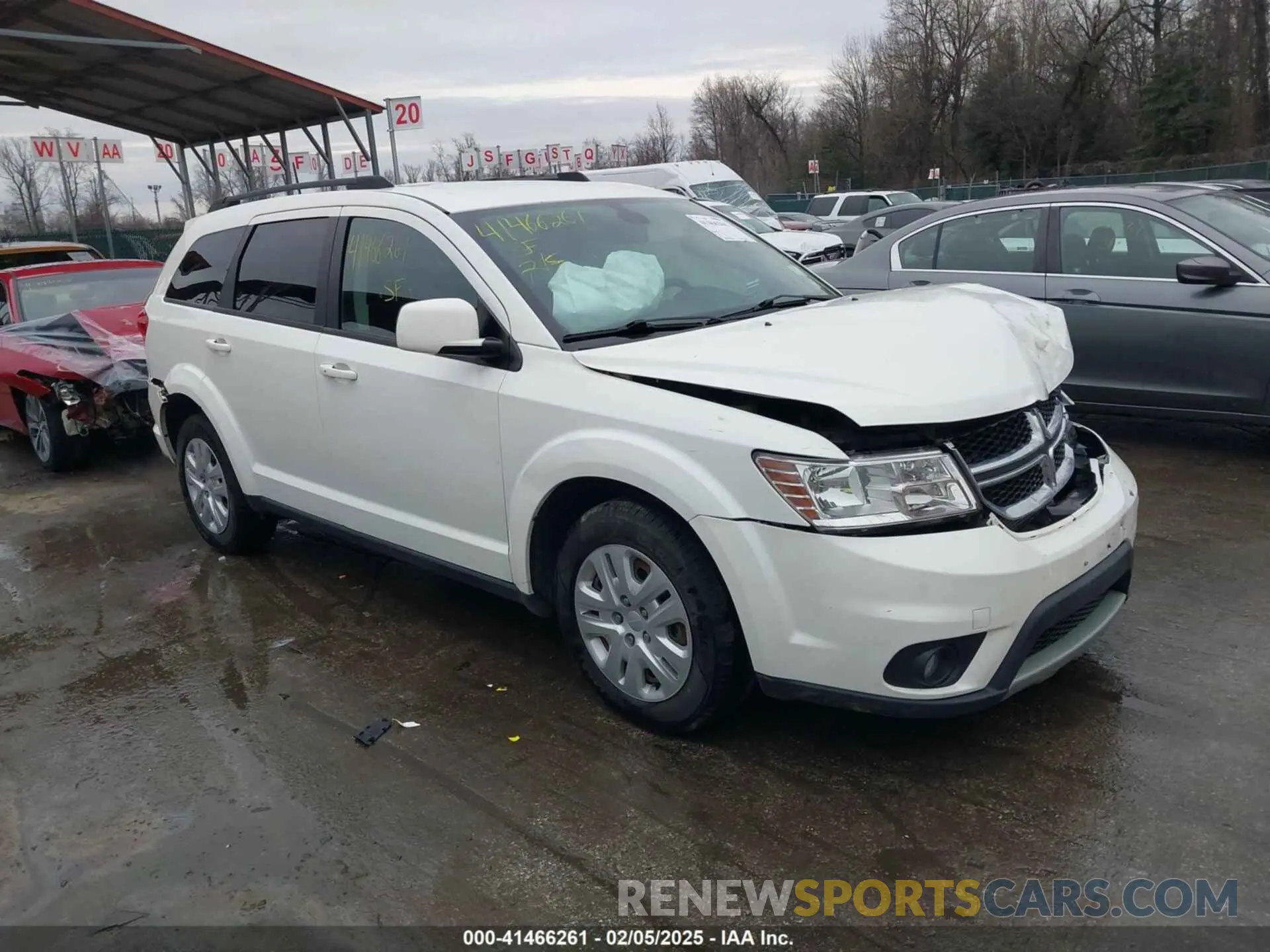 1 Фотография поврежденного автомобиля 3C4PDCBB0KT718396 DODGE JOURNEY 2019