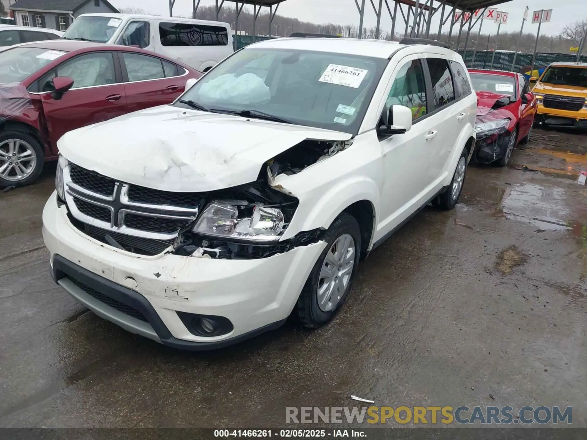2 Фотография поврежденного автомобиля 3C4PDCBB0KT718396 DODGE JOURNEY 2019