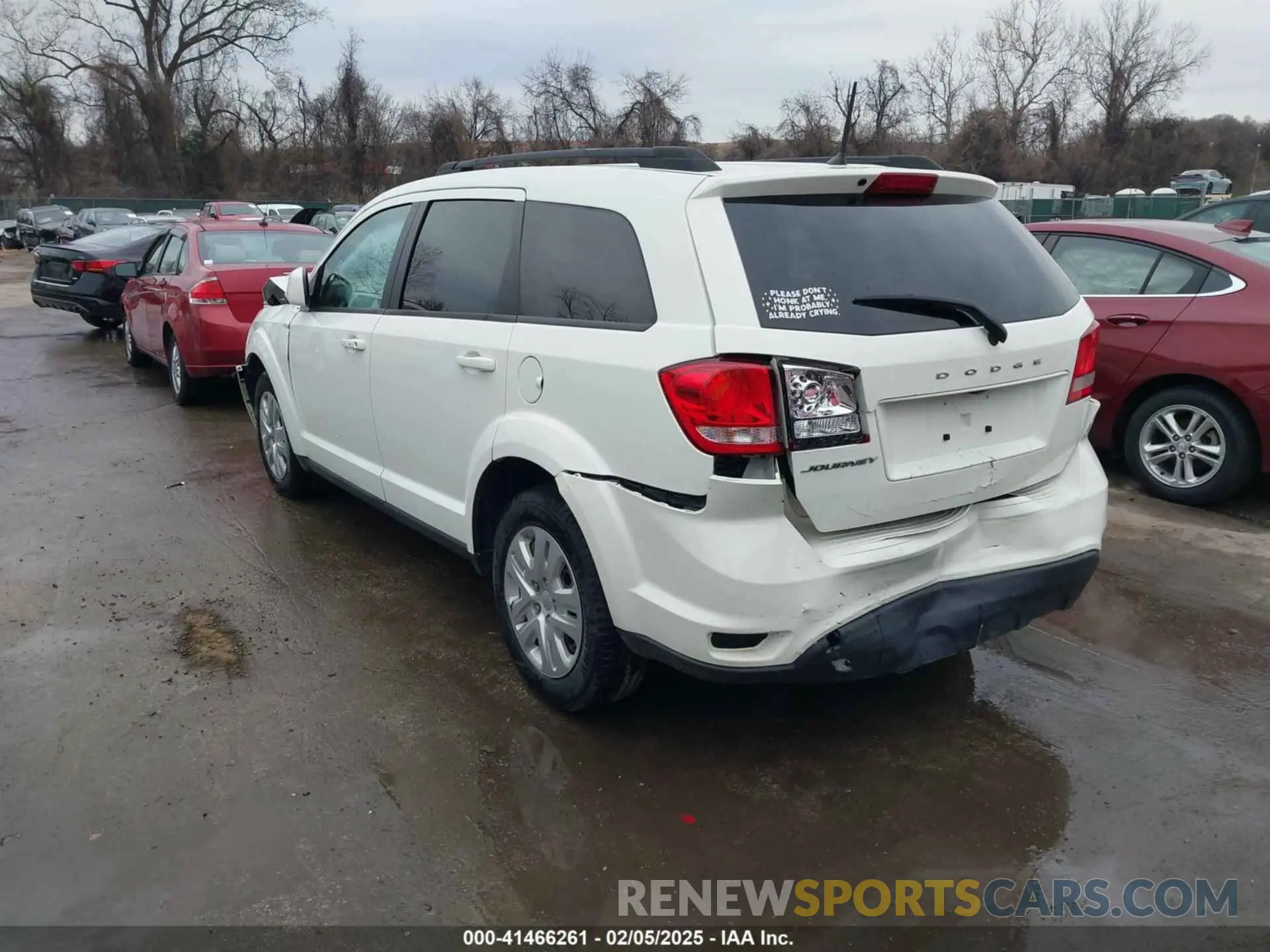 3 Фотография поврежденного автомобиля 3C4PDCBB0KT718396 DODGE JOURNEY 2019
