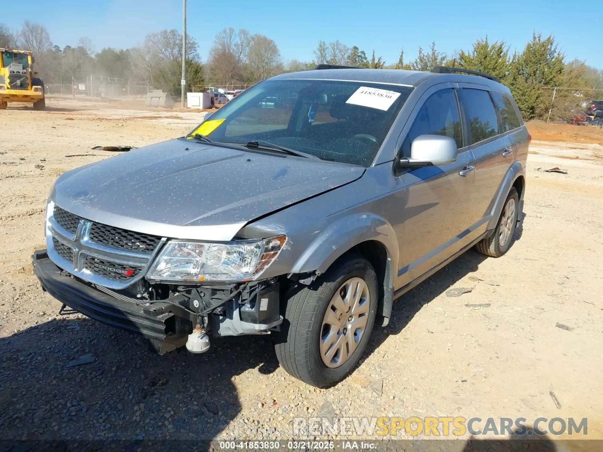2 Photograph of a damaged car 3C4PDCBB0KT798122 DODGE JOURNEY 2019