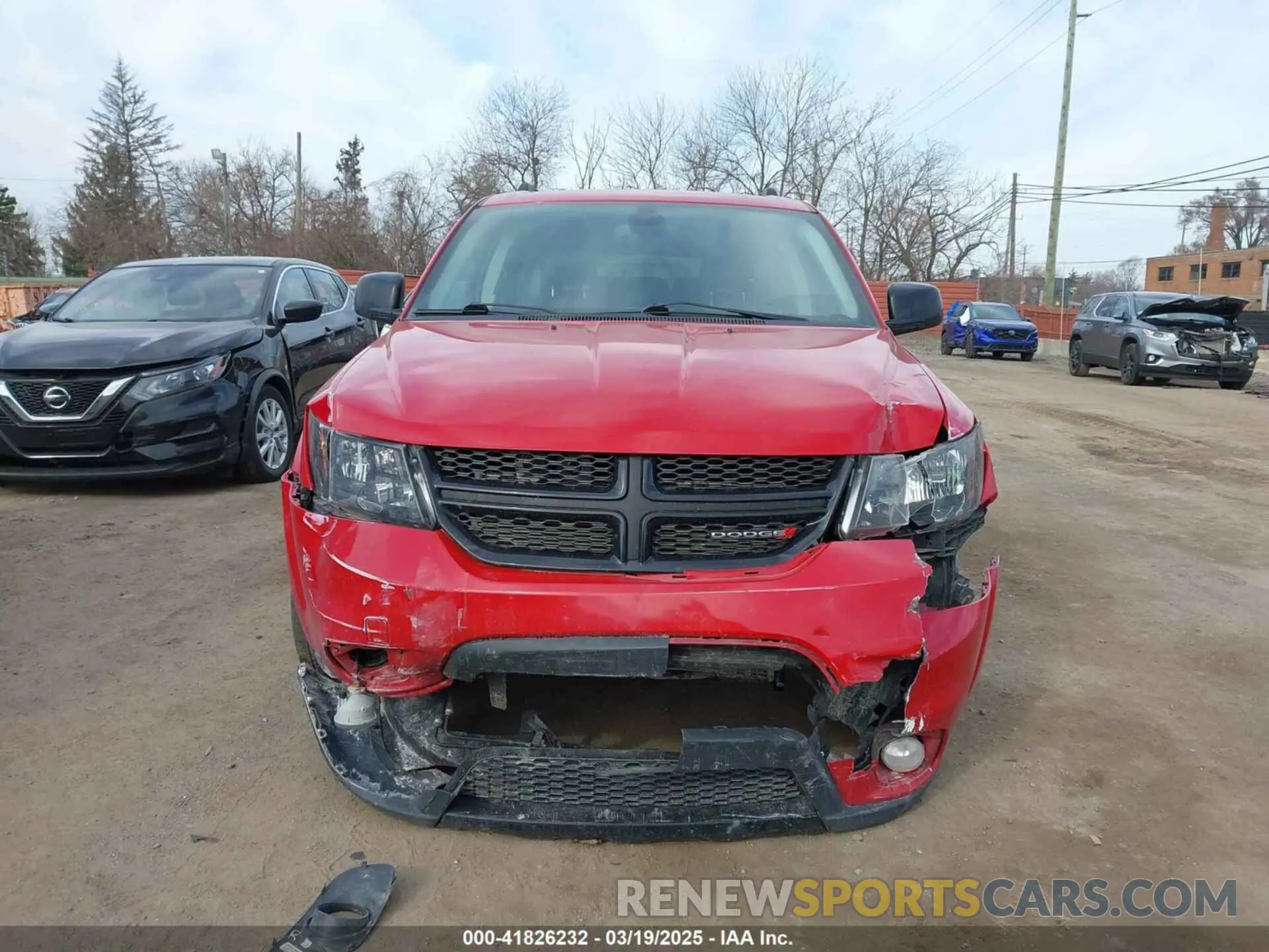 12 Photograph of a damaged car 3C4PDCBB0KT857055 DODGE JOURNEY 2019