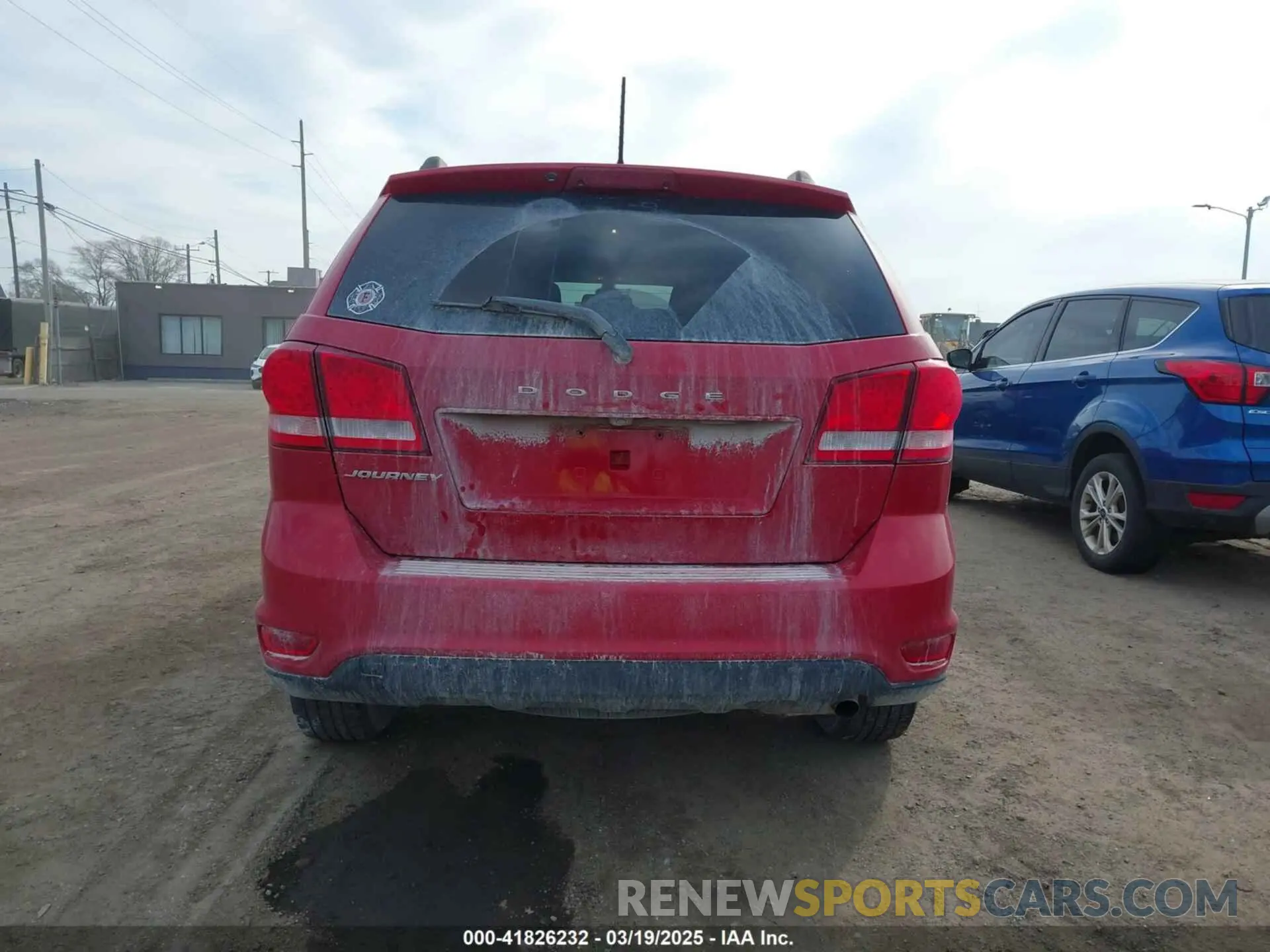 16 Photograph of a damaged car 3C4PDCBB0KT857055 DODGE JOURNEY 2019