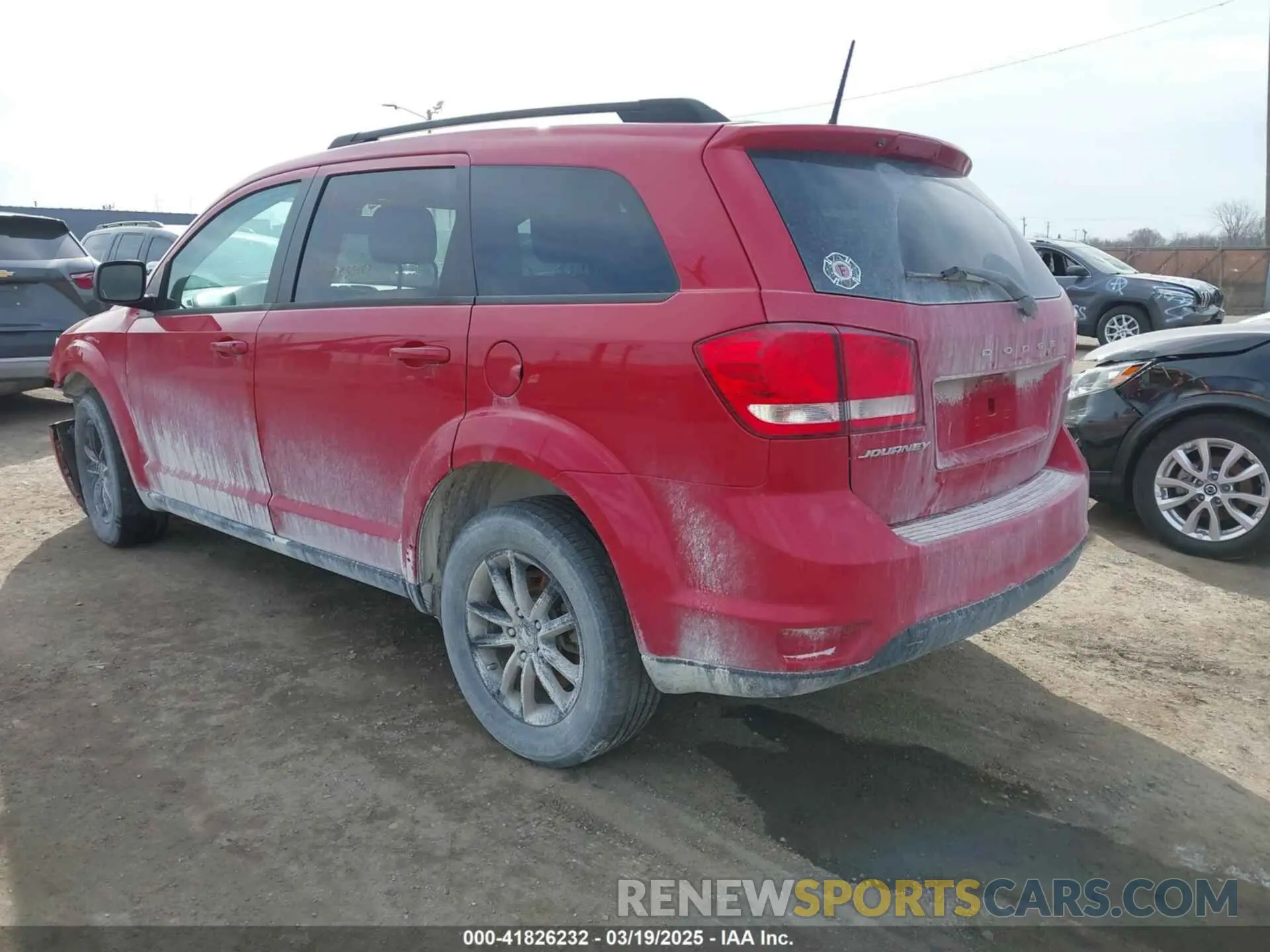 3 Photograph of a damaged car 3C4PDCBB0KT857055 DODGE JOURNEY 2019
