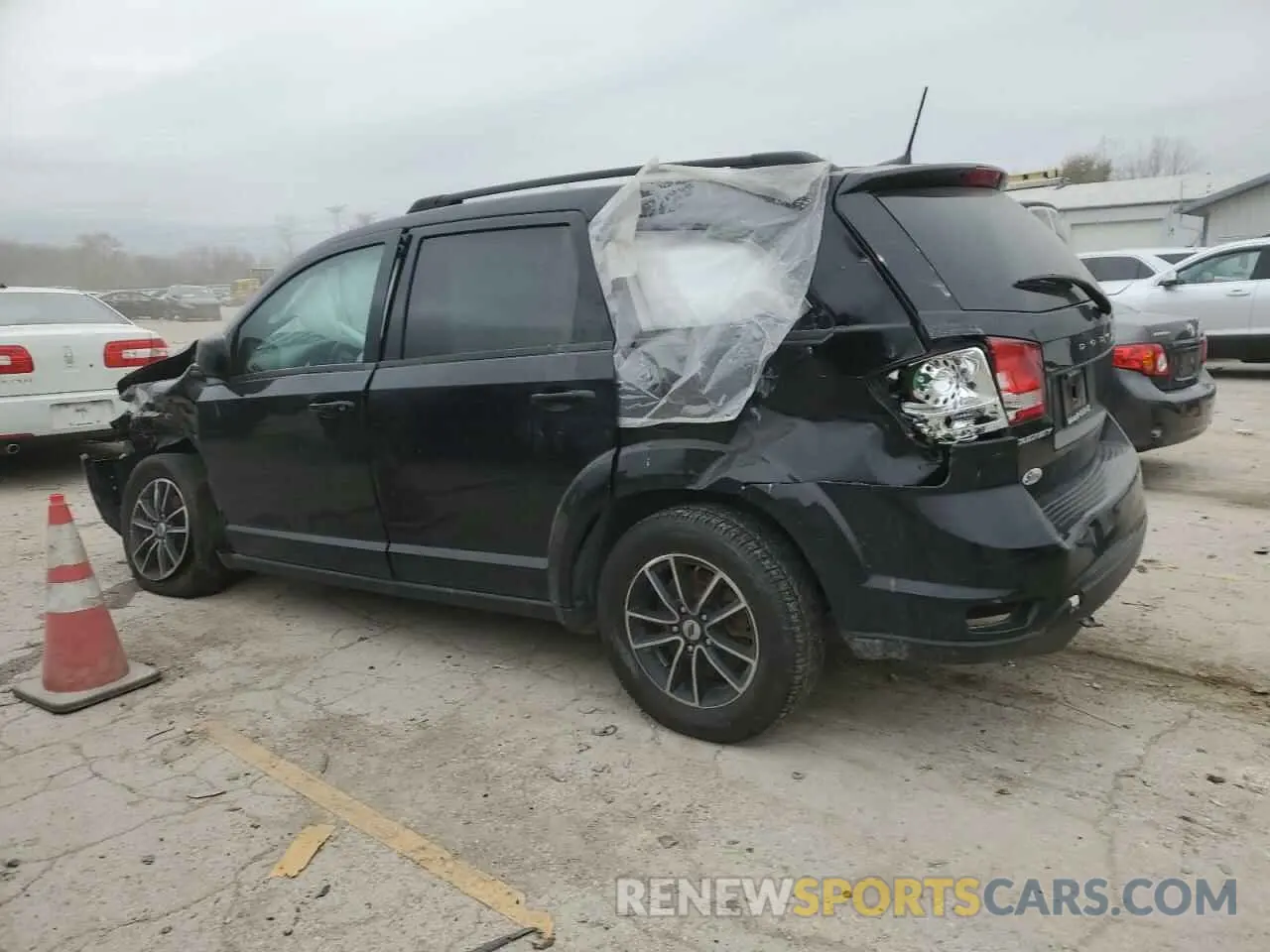 2 Фотография поврежденного автомобиля 3C4PDCBB1KT719203 DODGE JOURNEY 2019