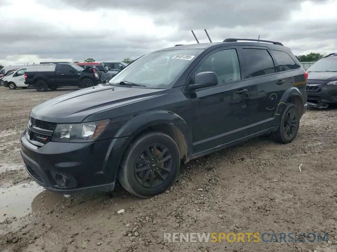 1 Photograph of a damaged car 3C4PDCBB1KT798081 DODGE JOURNEY 2019